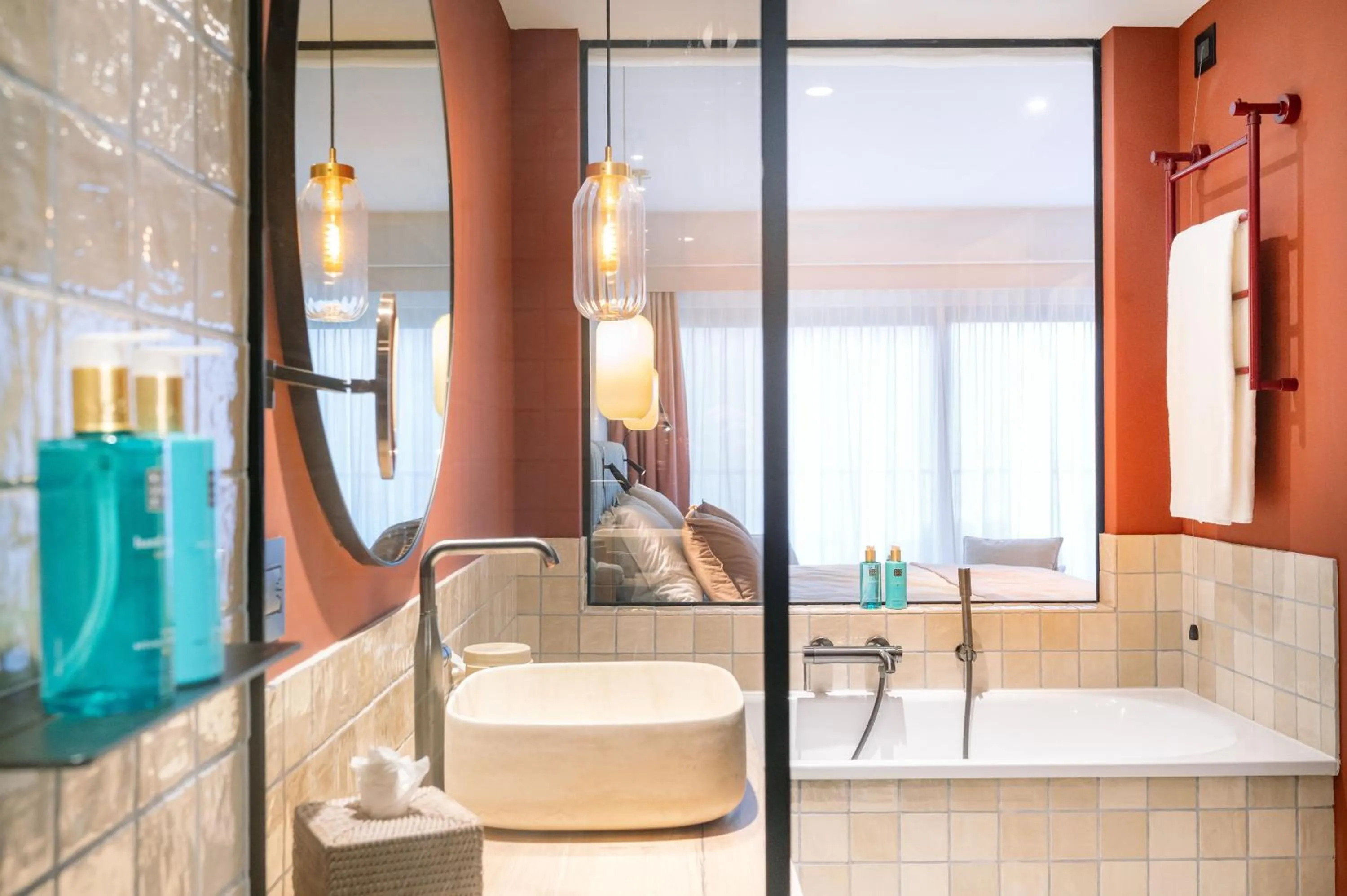 Bathroom in A-ROSA Gardasee