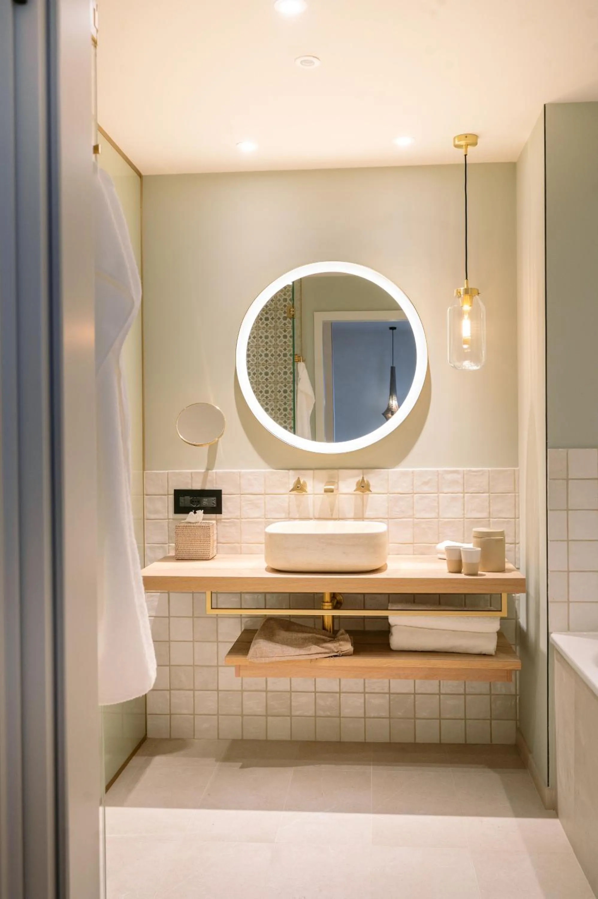 Bathroom in A-ROSA Gardasee