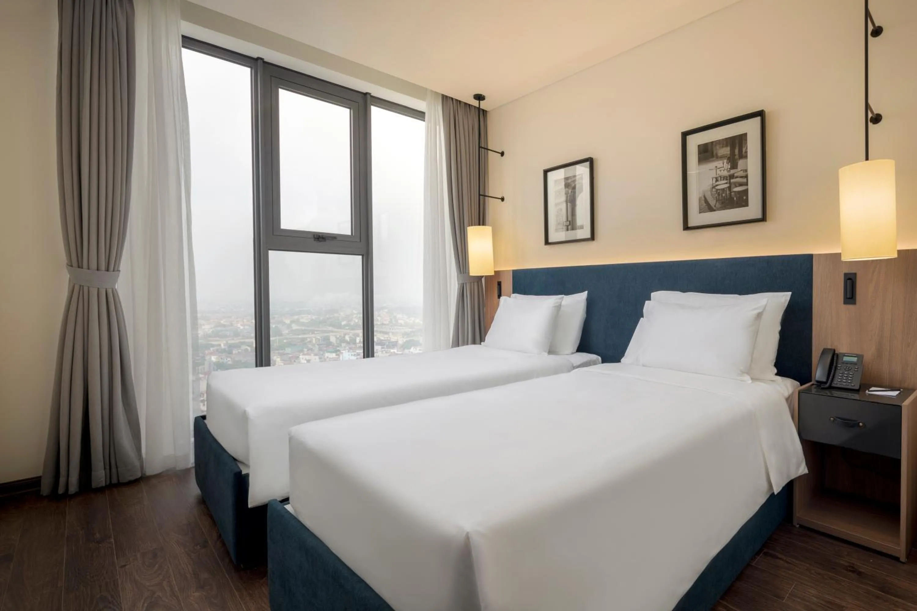 Bed in Mandala Hotel & Suites Bac Giang