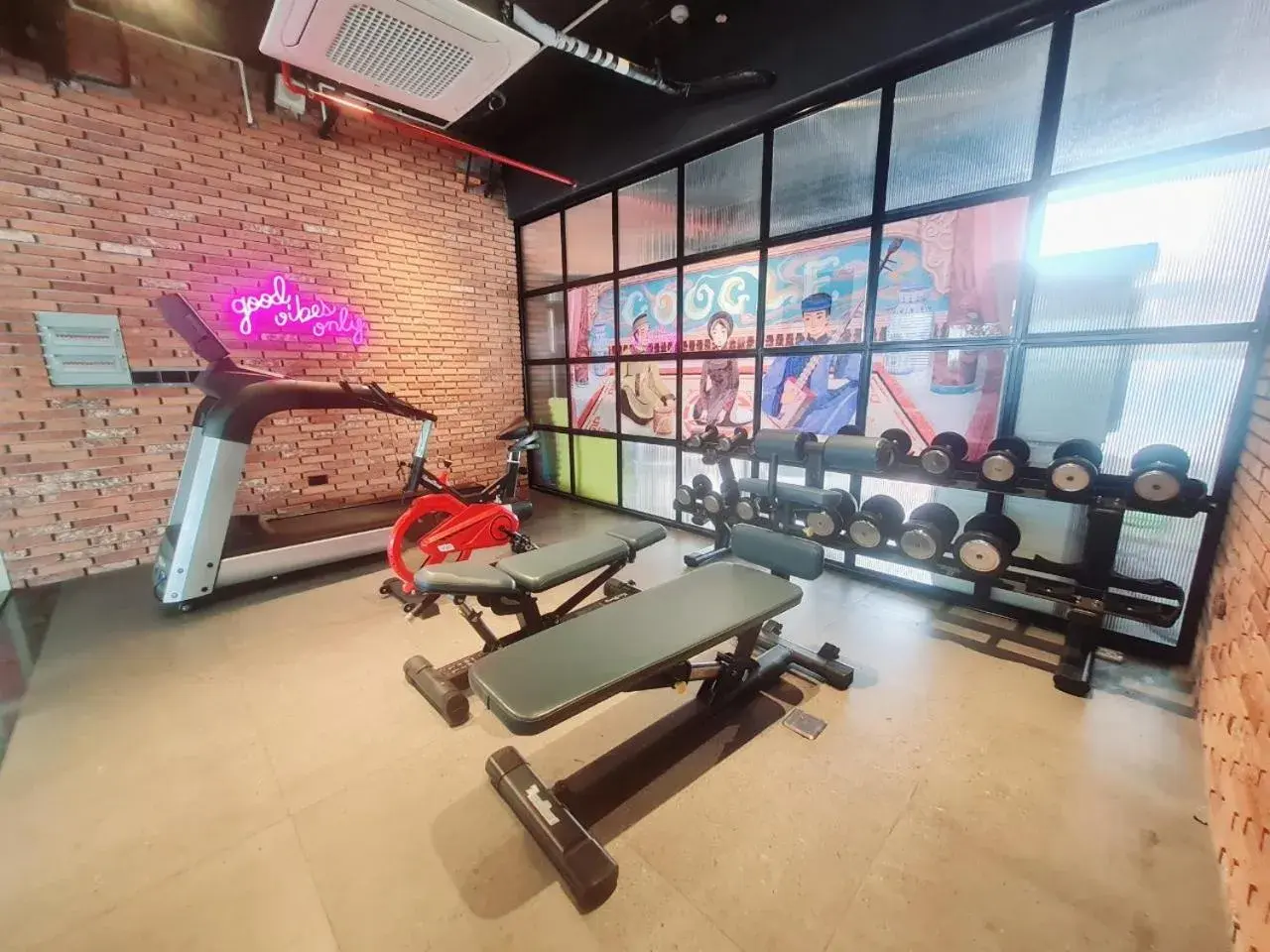 Fitness centre/facilities in Mandala Hotel & Suites Bac Giang Fitness centre/facilities in Mandala Hotel & Suites Bac Giang
