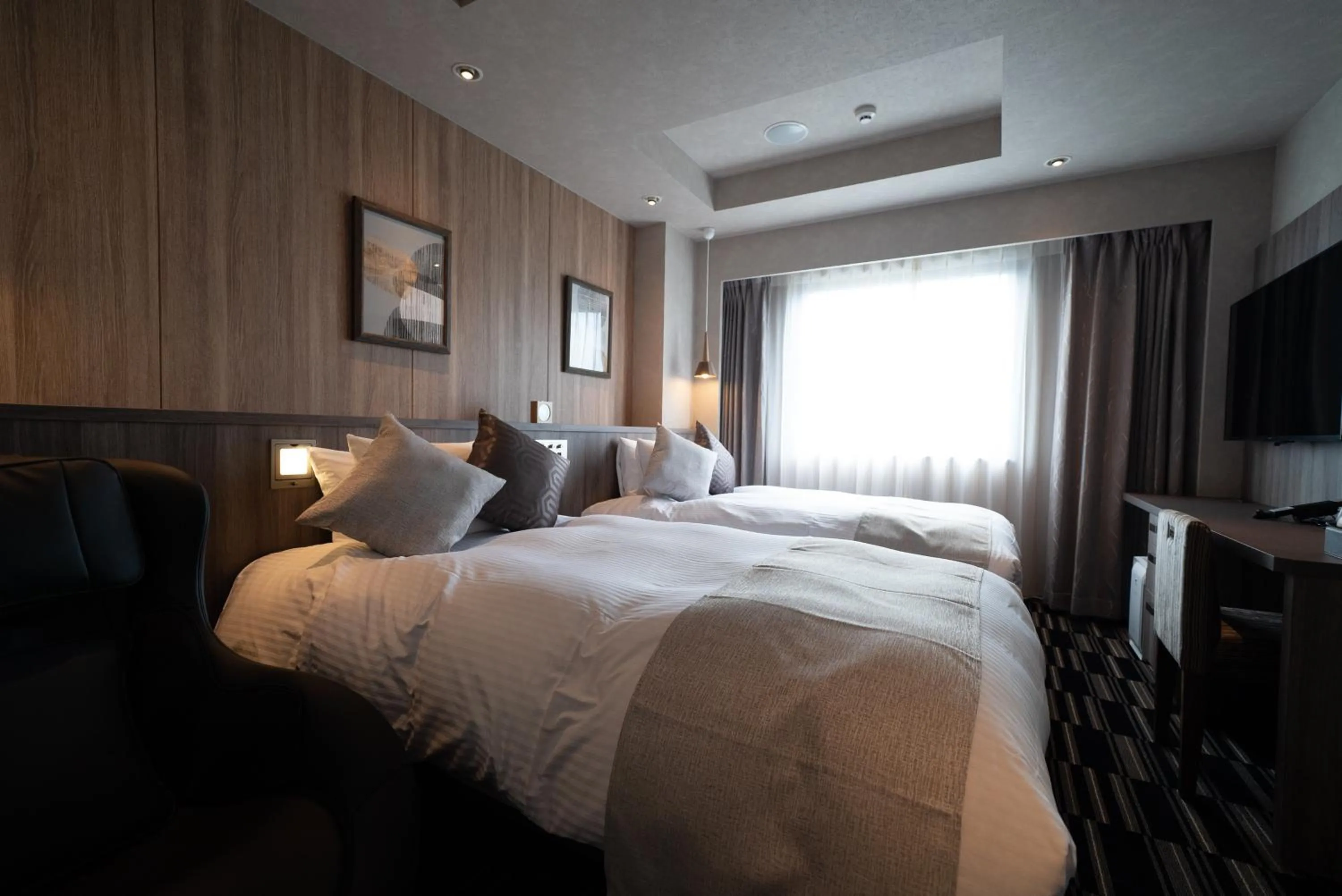 Bed in Hotel Grand View Takasaki