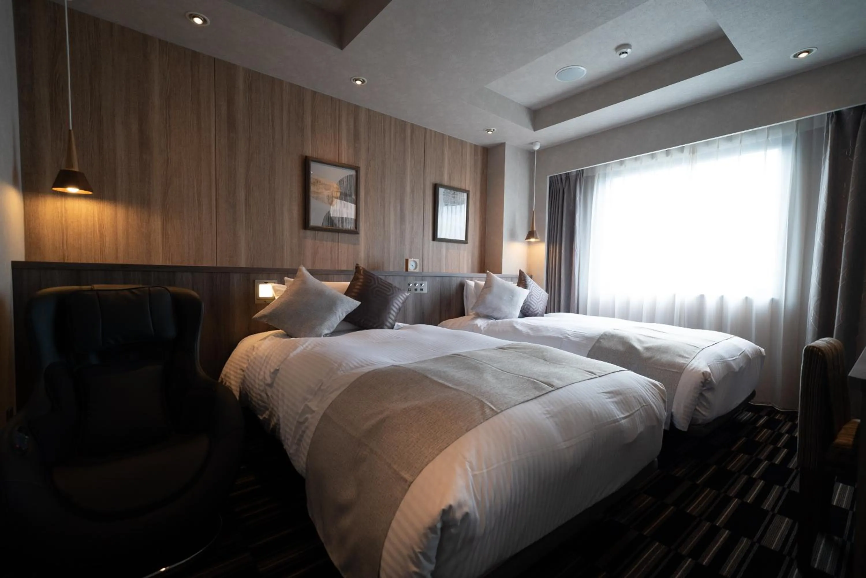 Bed in Hotel Grand View Takasaki