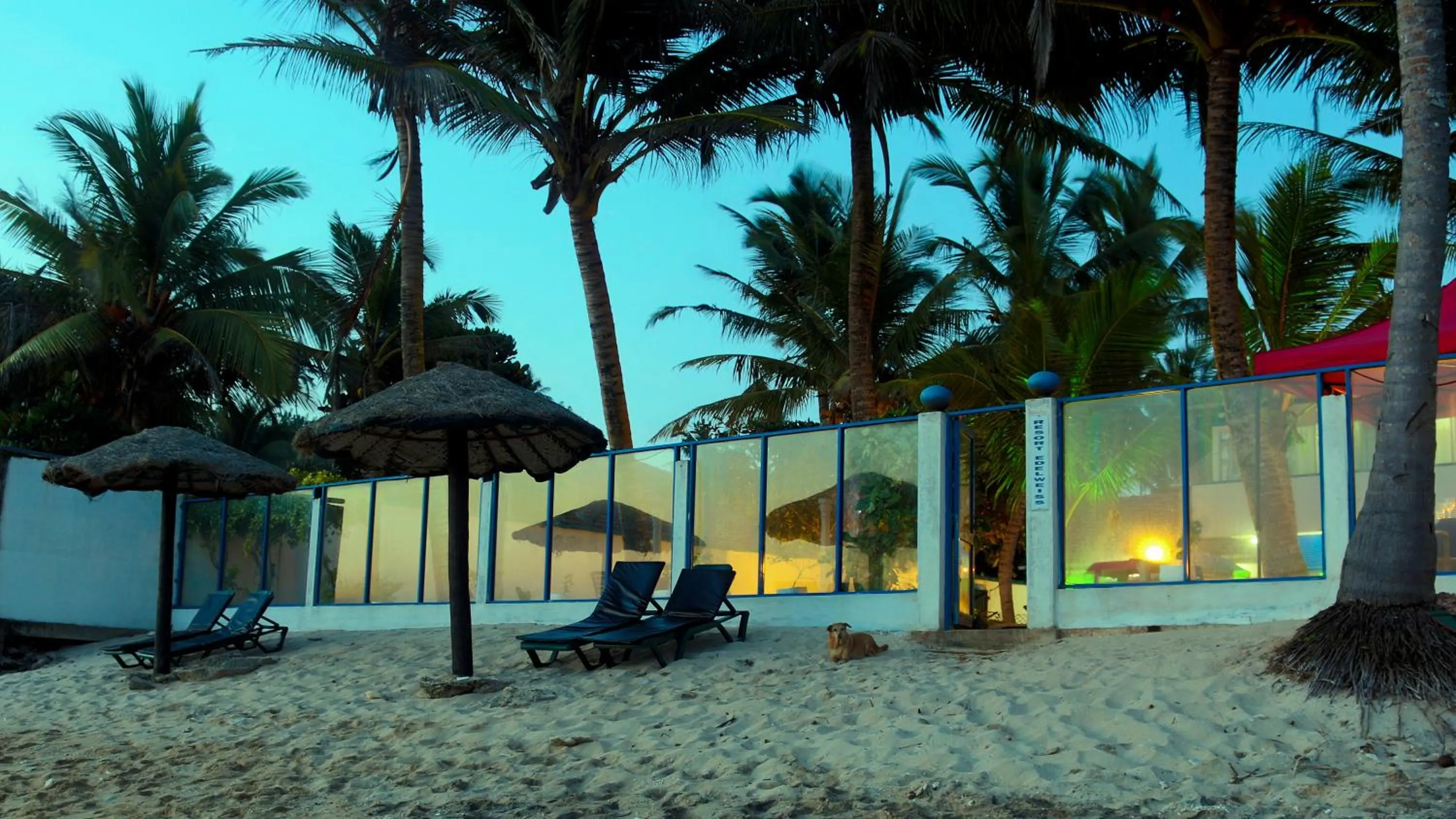 Beach in Edelweiss Resort