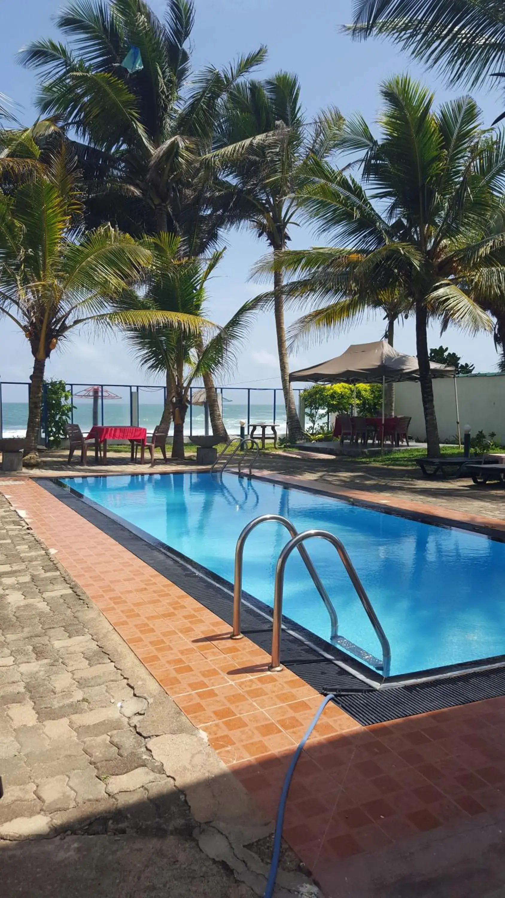 Swimming pool in Edelweiss Resort Swimming pool in Edelweiss Resort