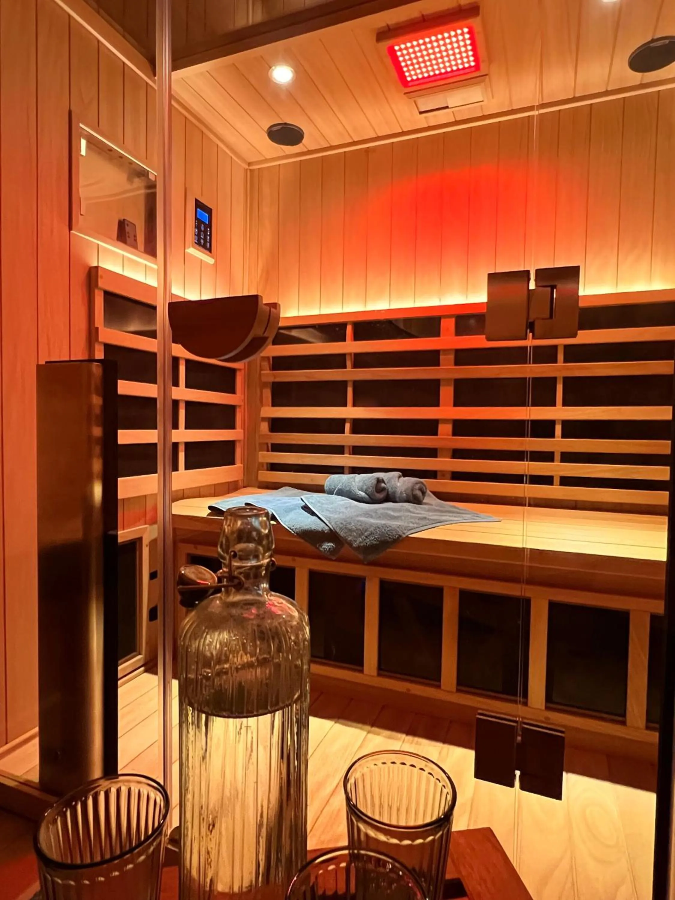 Sauna in Thistledown Lodge