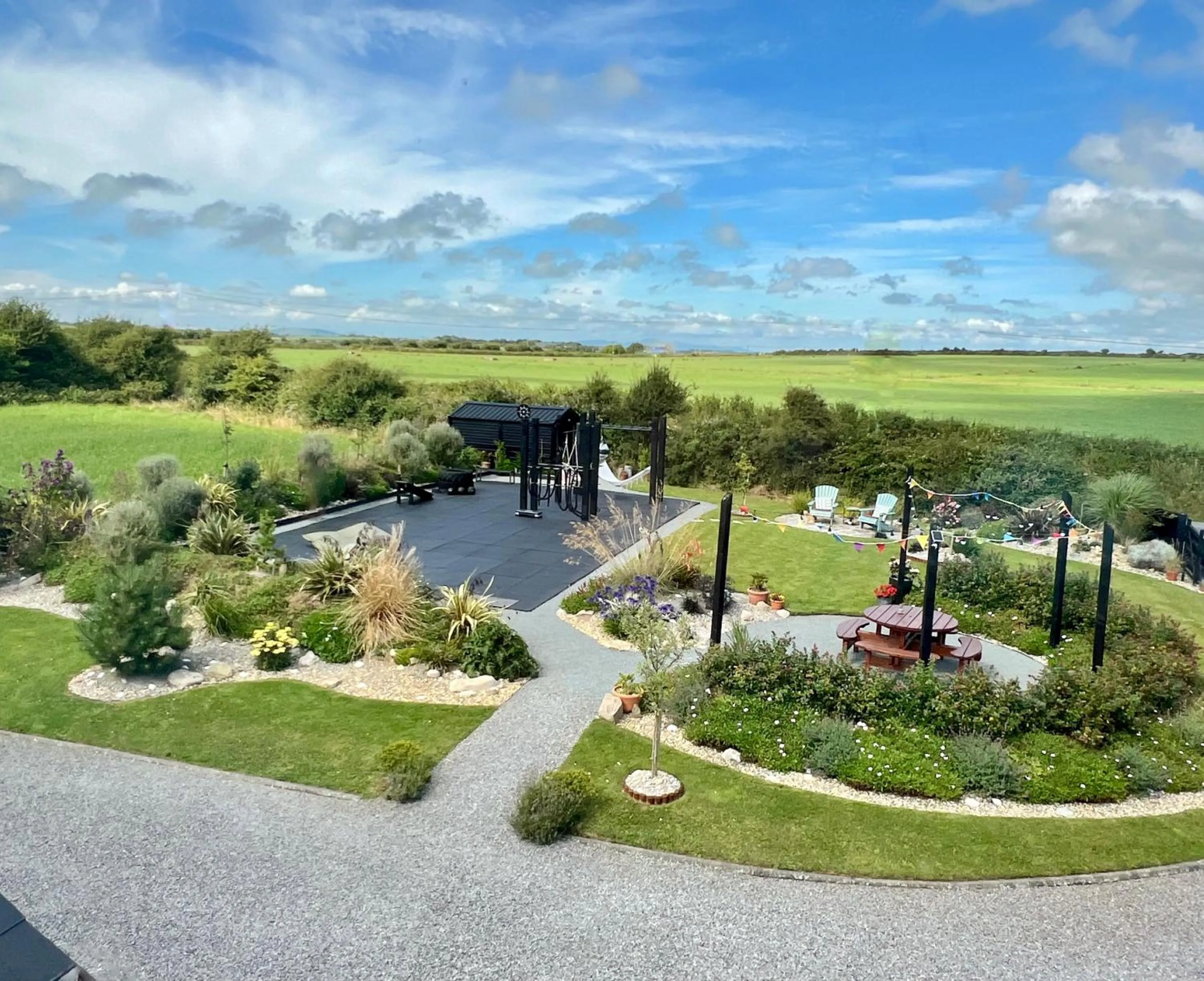 Garden in Thistledown Lodge