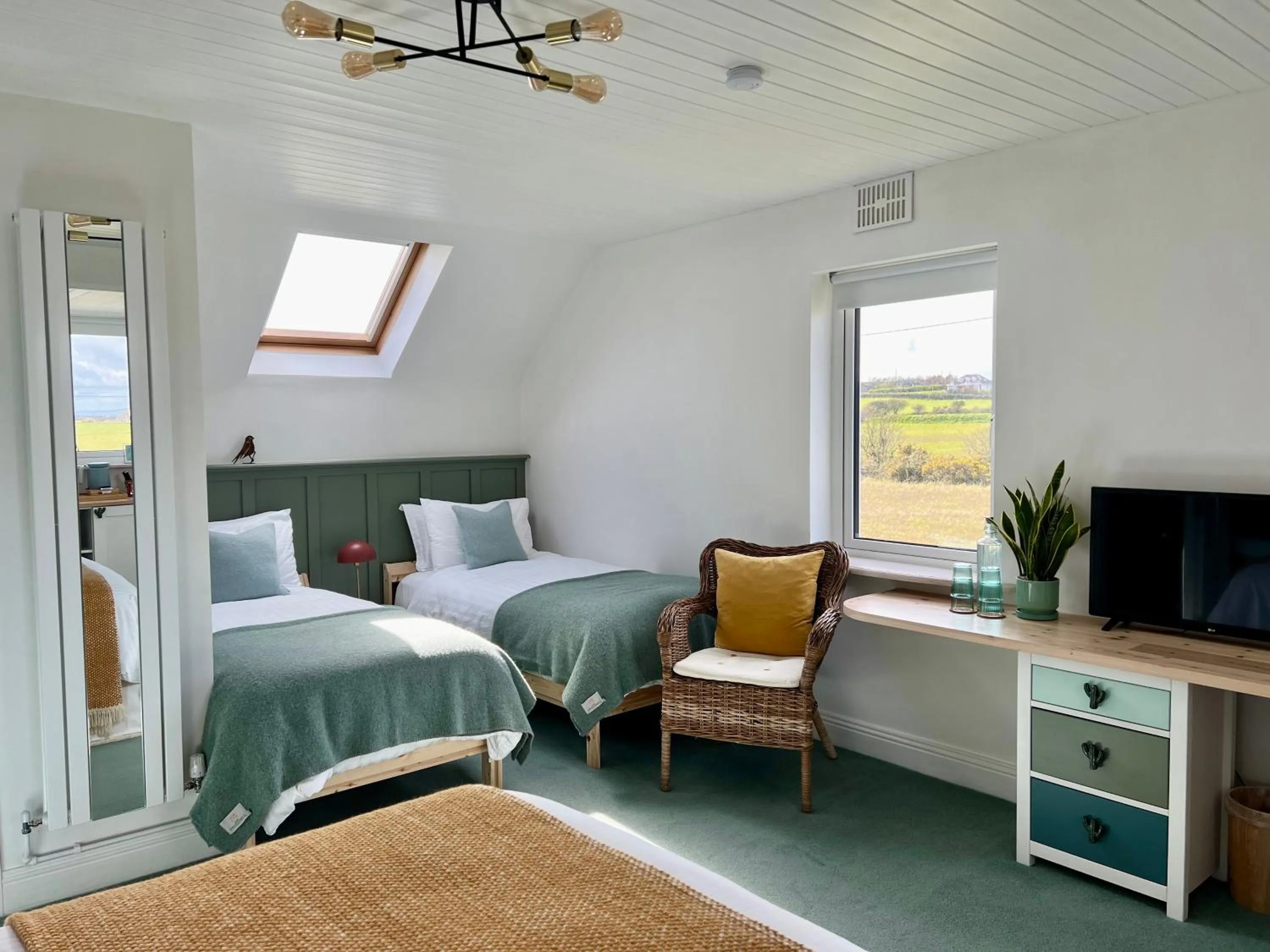 Bed in Thistledown Lodge