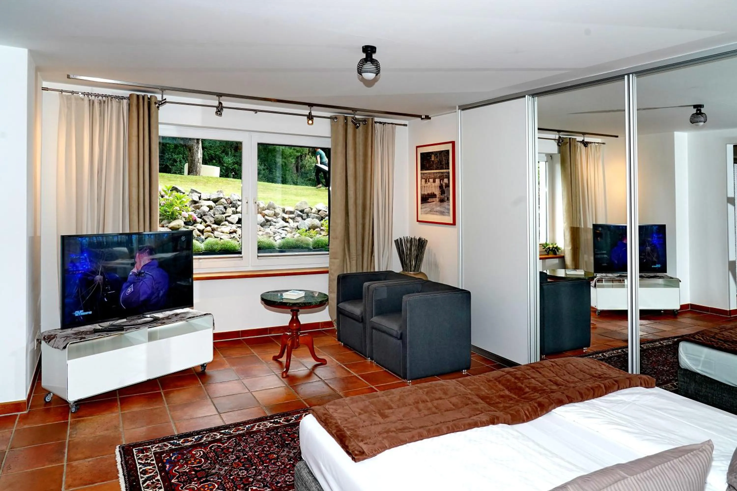 Living room in Hotel Zur Linde Dein Self Check In