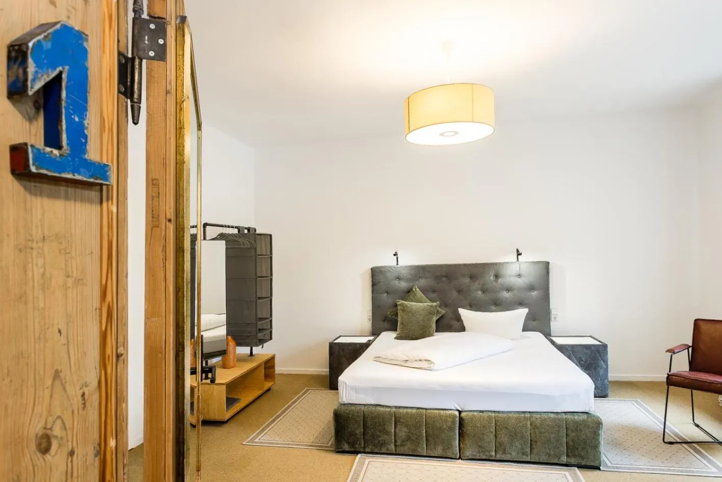 Bed in Hotel Zur Linde Dein Self Check In