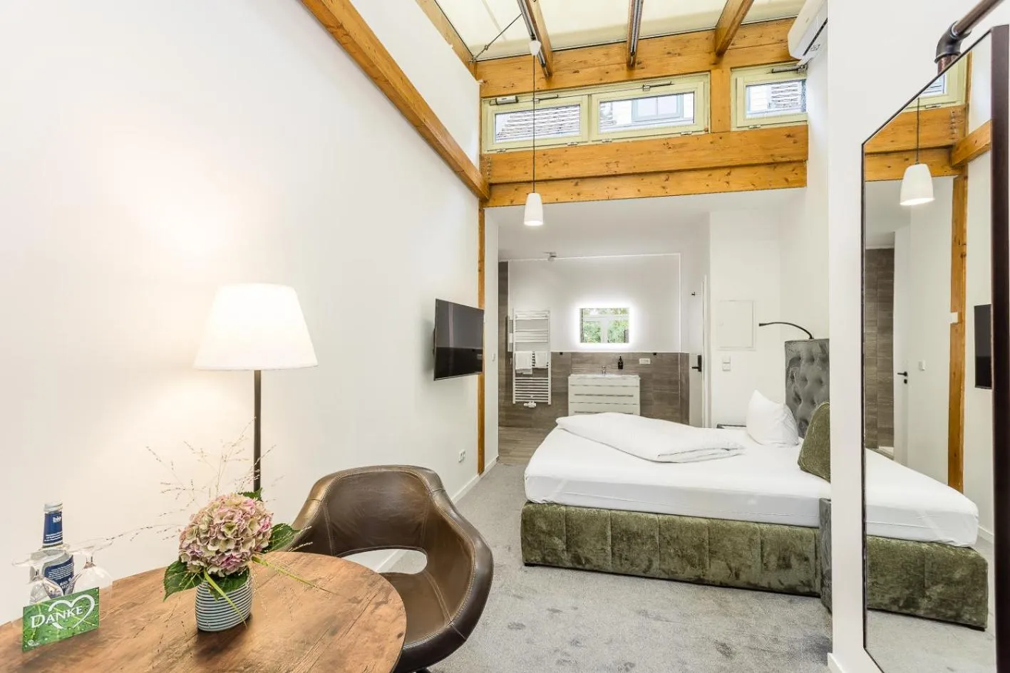 Bed in Hotel Zur Linde Dein Self Check In