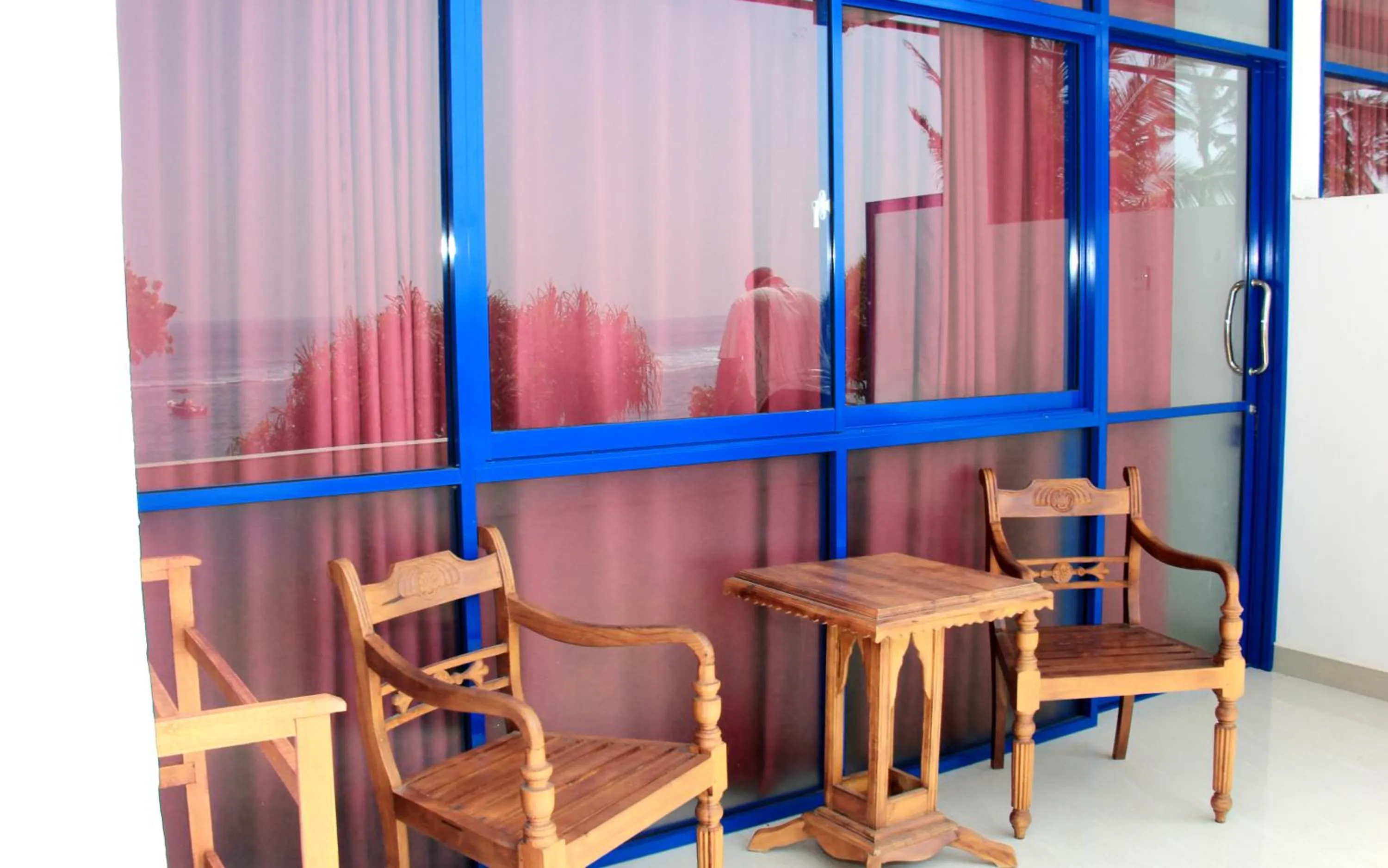 Balcony/Terrace in Paradise Beach Resort & Diving school