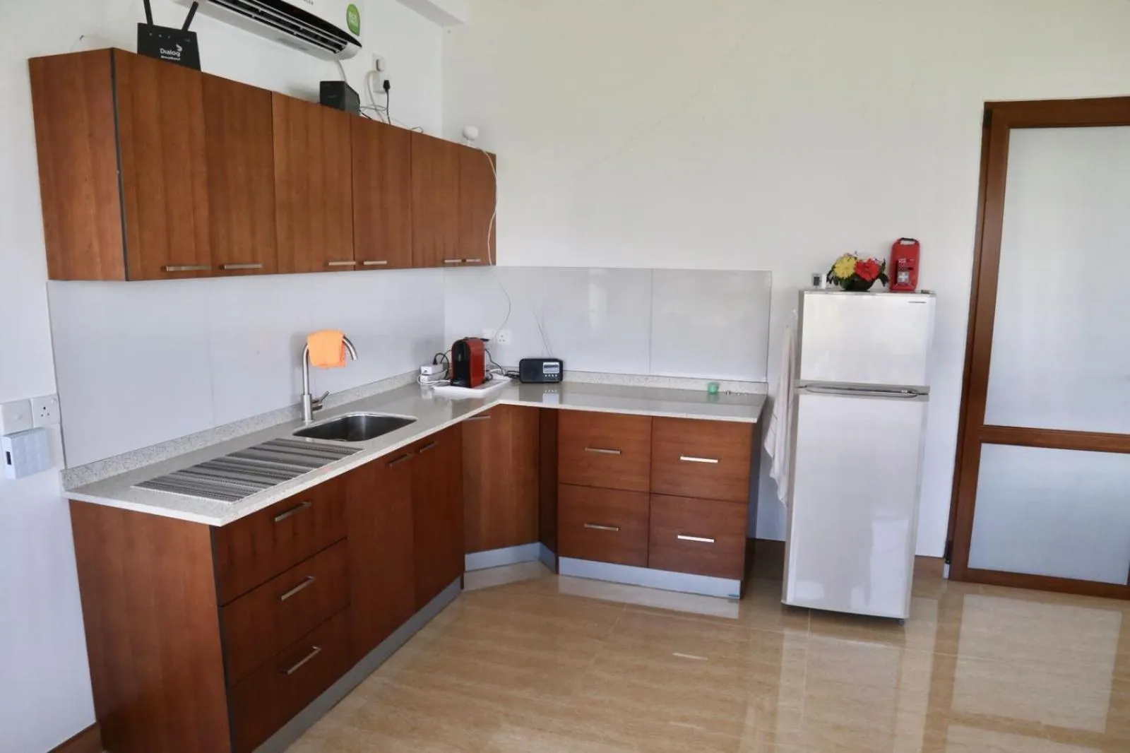 Kitchen or kitchenette in Paradise Beach Resort & Diving school
