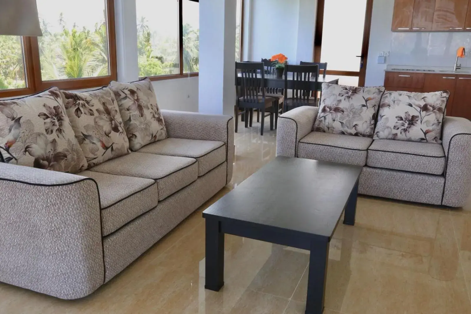 Living room in Paradise Beach Resort & Diving school Living room in Paradise Beach Resort & Diving school