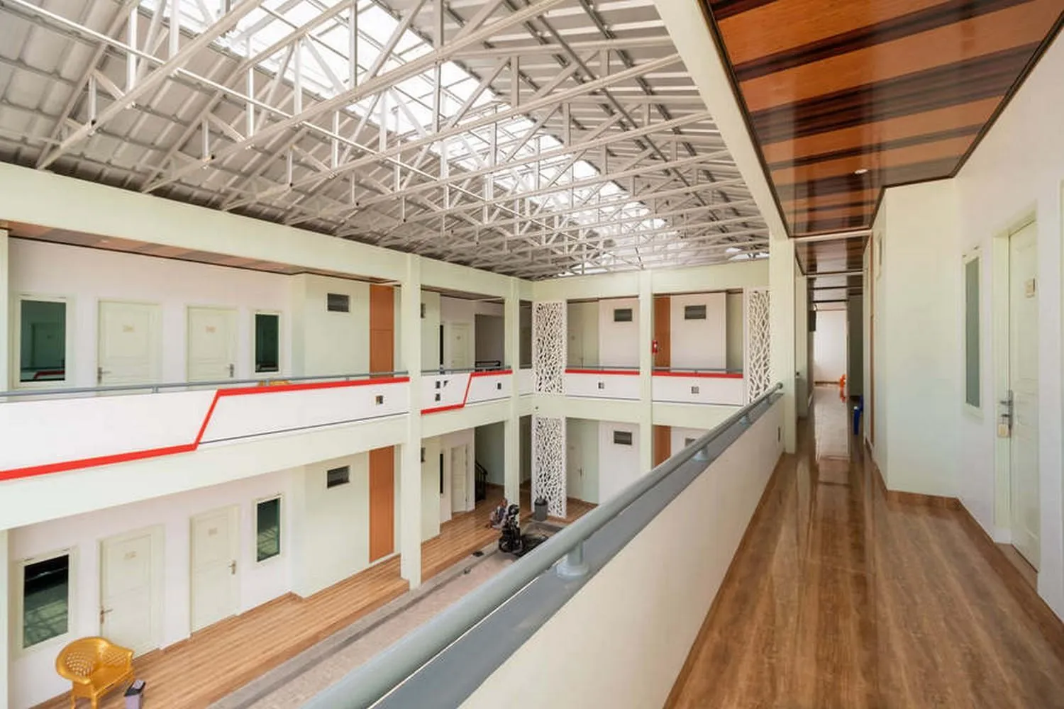 Balcony/Terrace in RedDoorz near Exit Tol Kotabaru ITERA Lampung