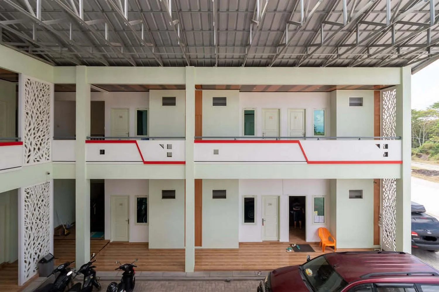 Facade/entrance in RedDoorz near Exit Tol Kotabaru ITERA Lampung