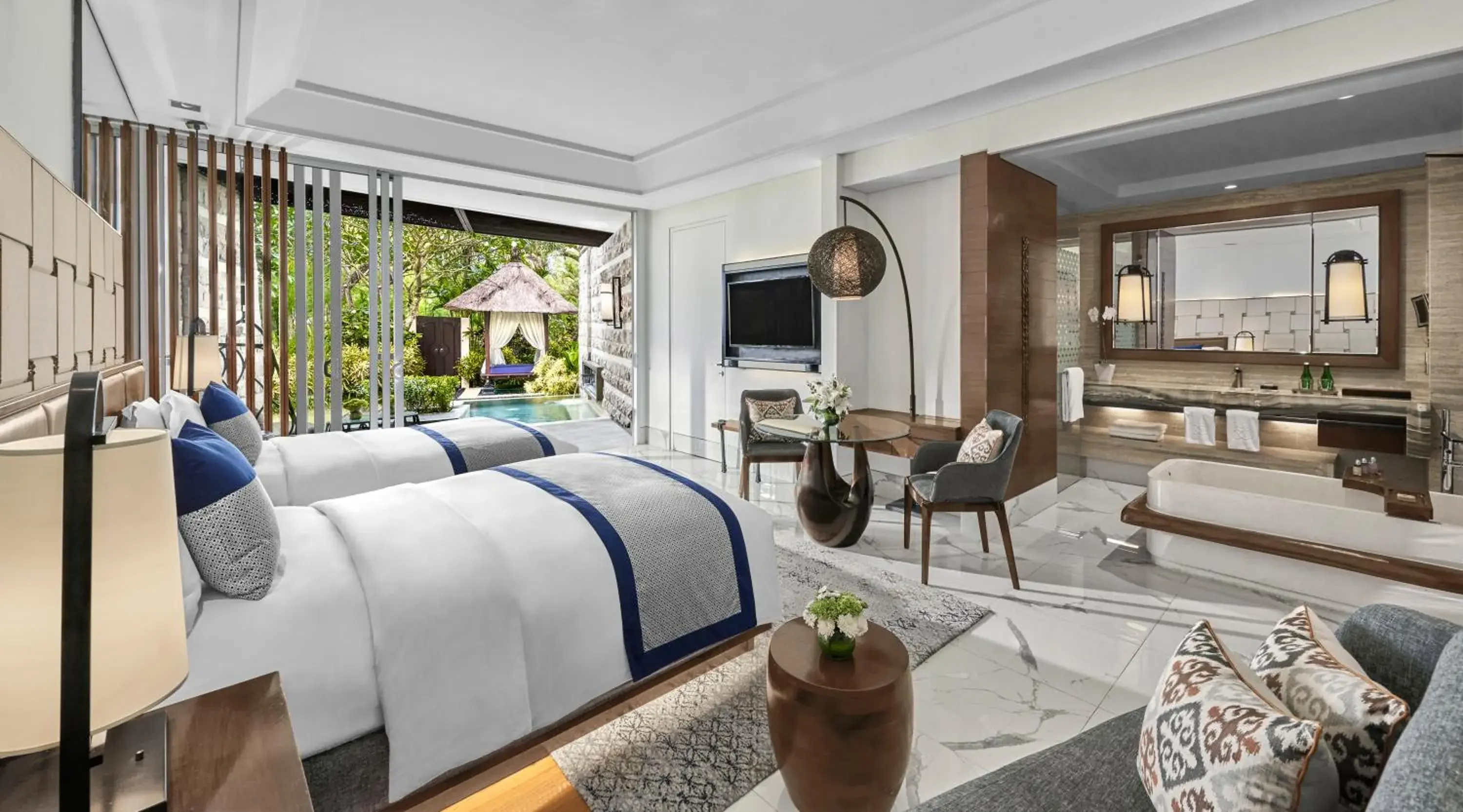 Luxury Twin Room with Plunge Pool in Sofitel Bali Nusa Dua Beach Resort Luxury Twin Room with Plunge Pool in Sofitel Bali Nusa Dua Beach Resort