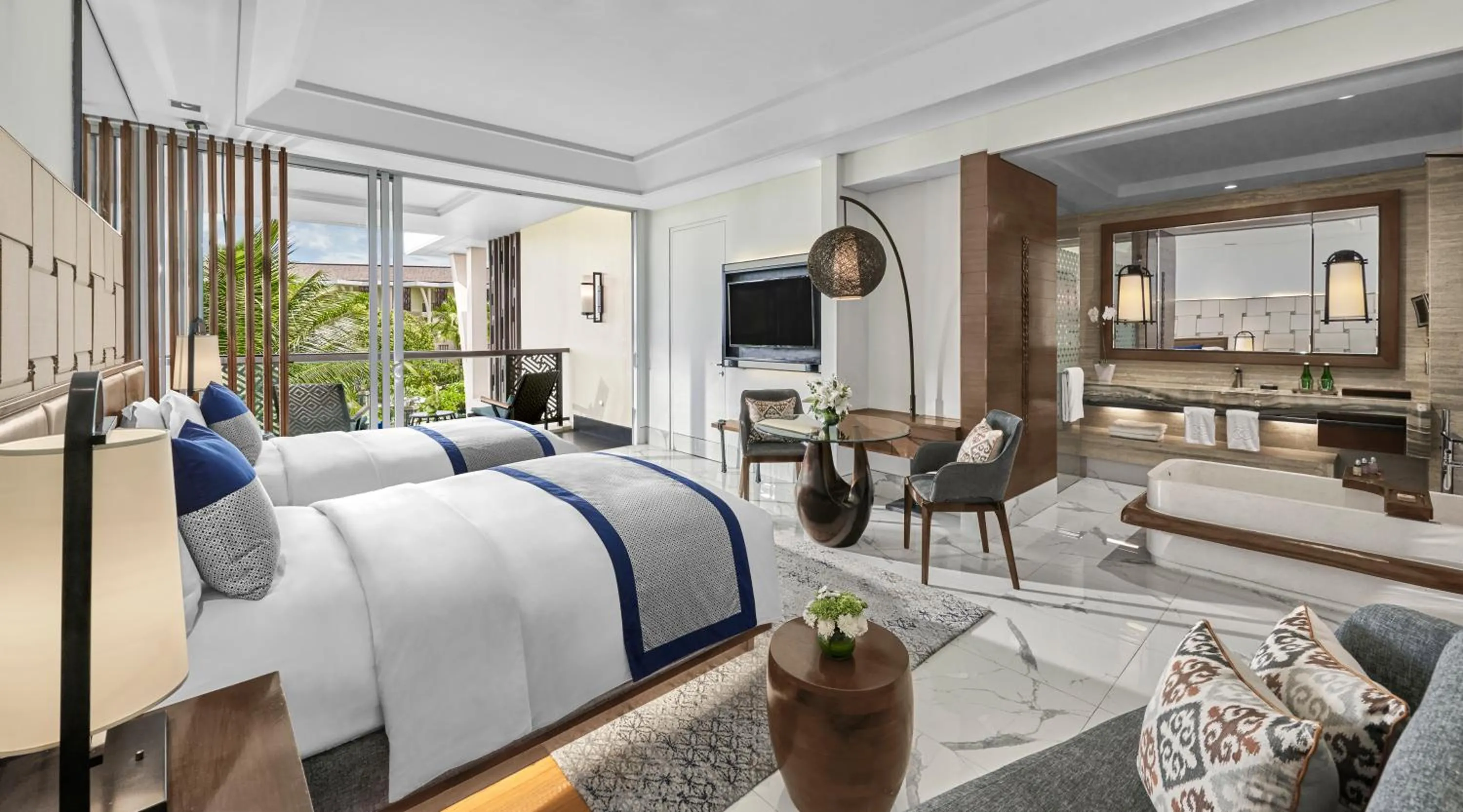 Bed in Sofitel Bali Nusa Dua Beach Resort