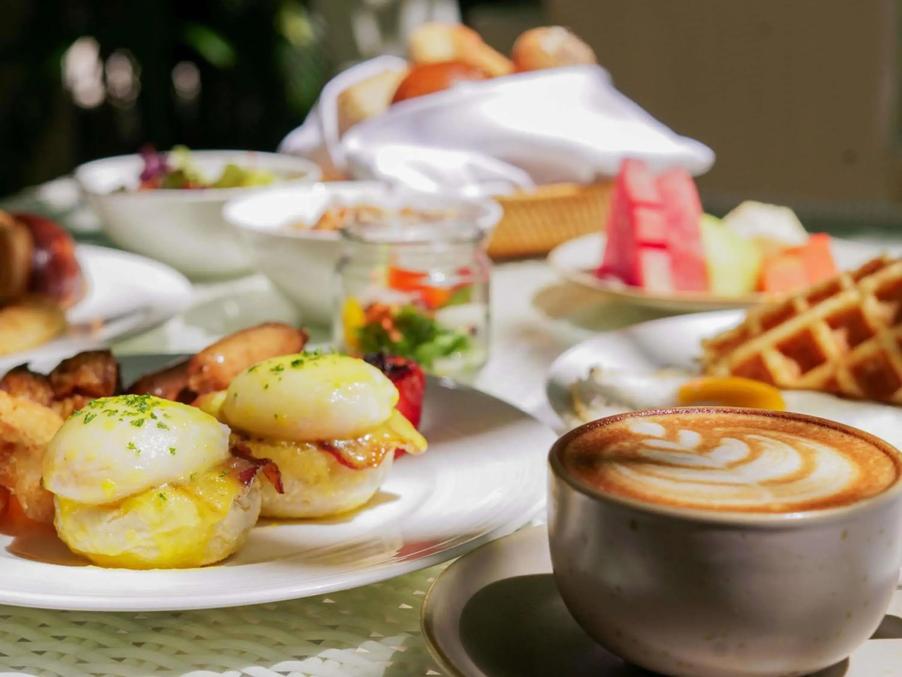 Breakfast in Sofitel Bali Nusa Dua Beach Resort Breakfast in Sofitel Bali Nusa Dua Beach Resort