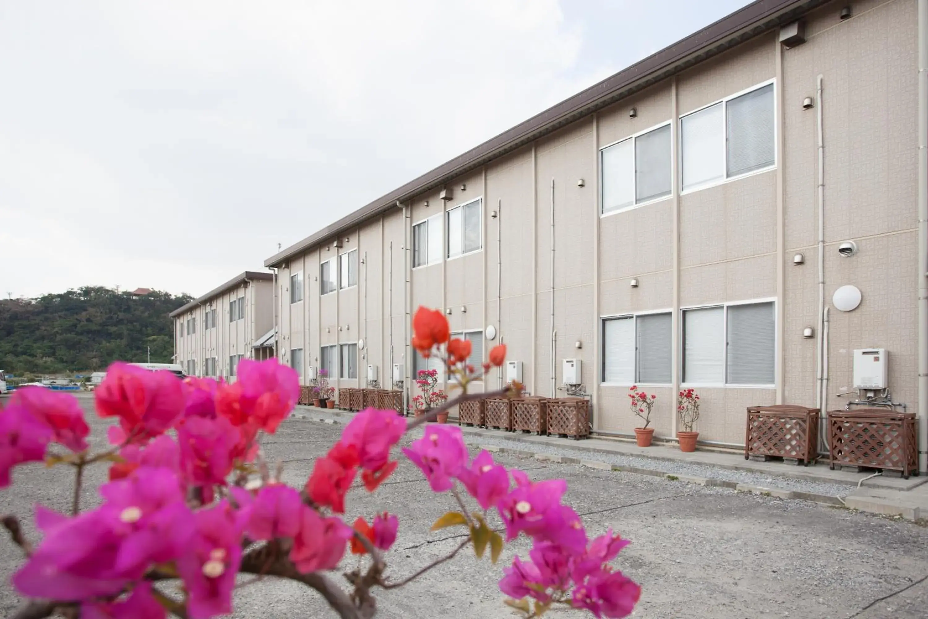 Facade/entrance in Southern Village Okinawa Facade/entrance in Southern Village Okinawa