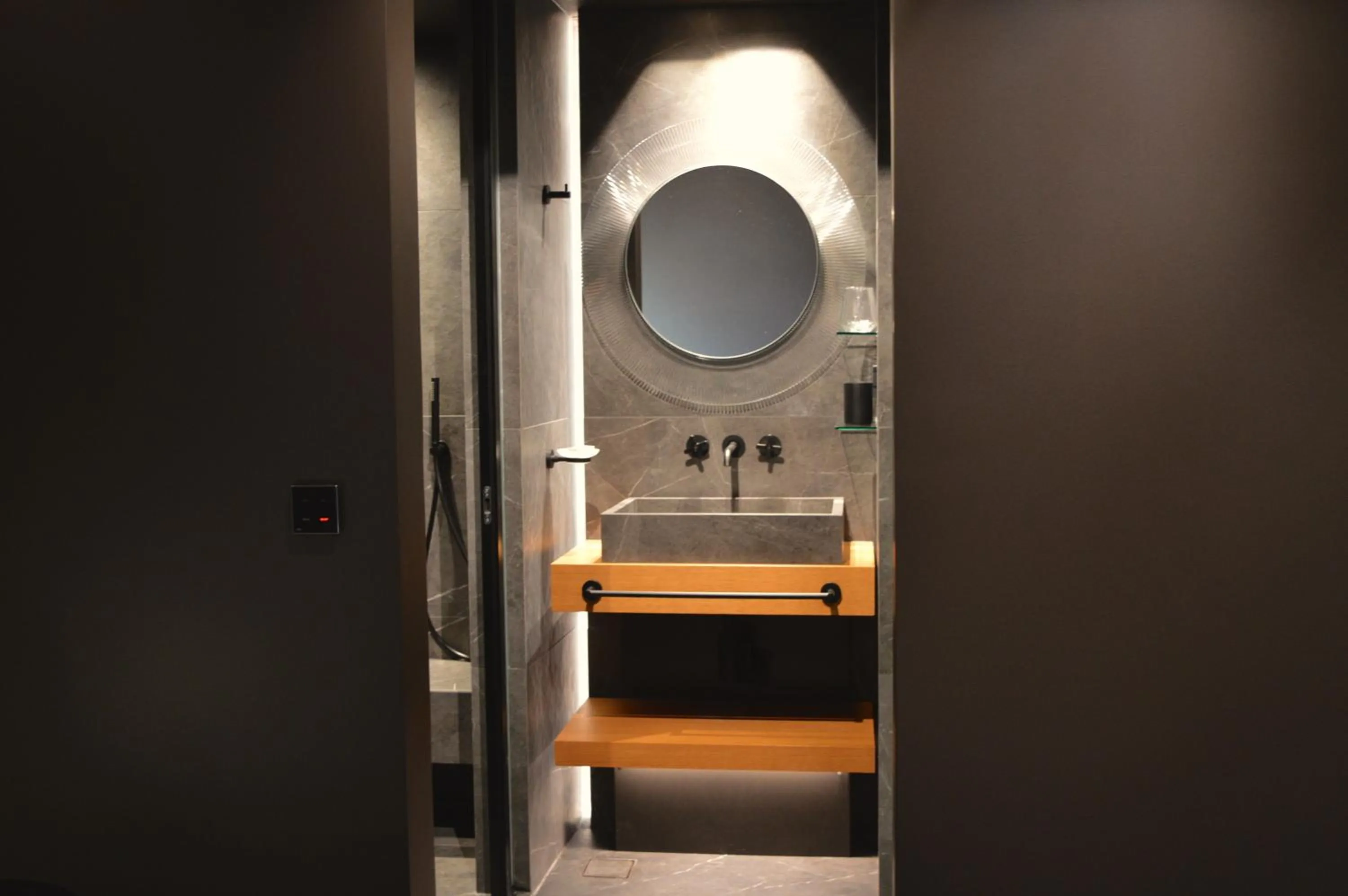 Bathroom in Athens Dom Hotel