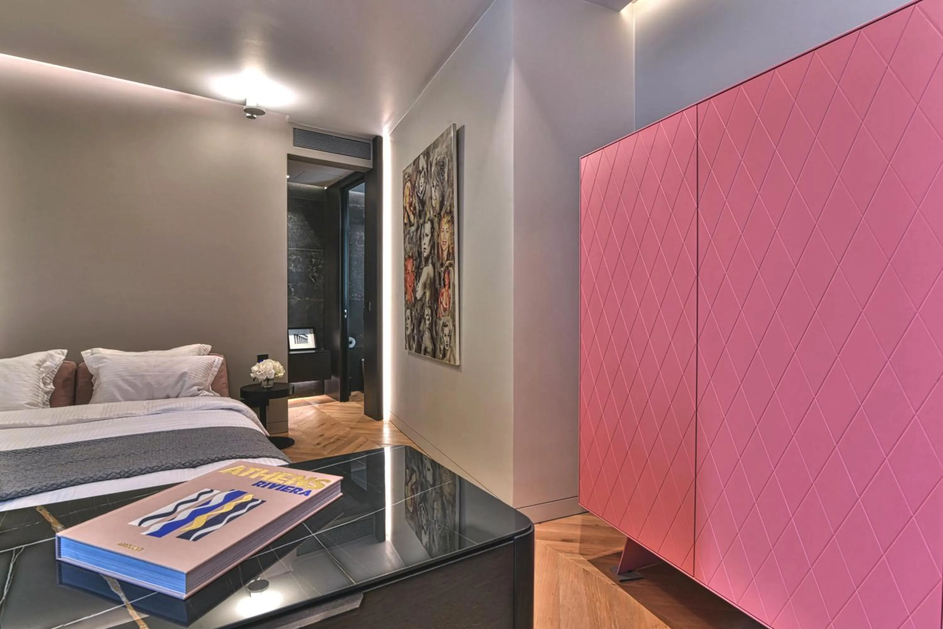 Bed in Athens Dom Hotel