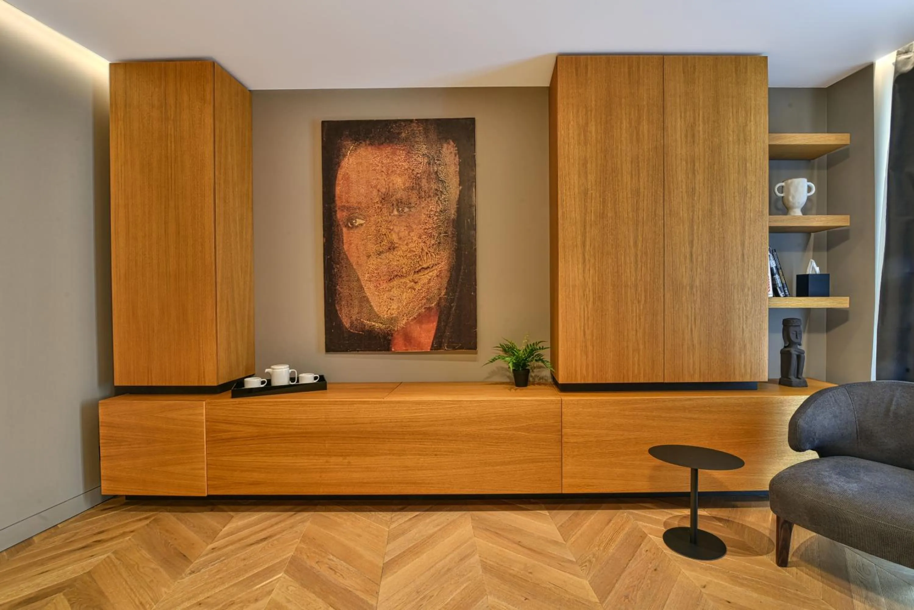 Living room in Athens Dom Hotel