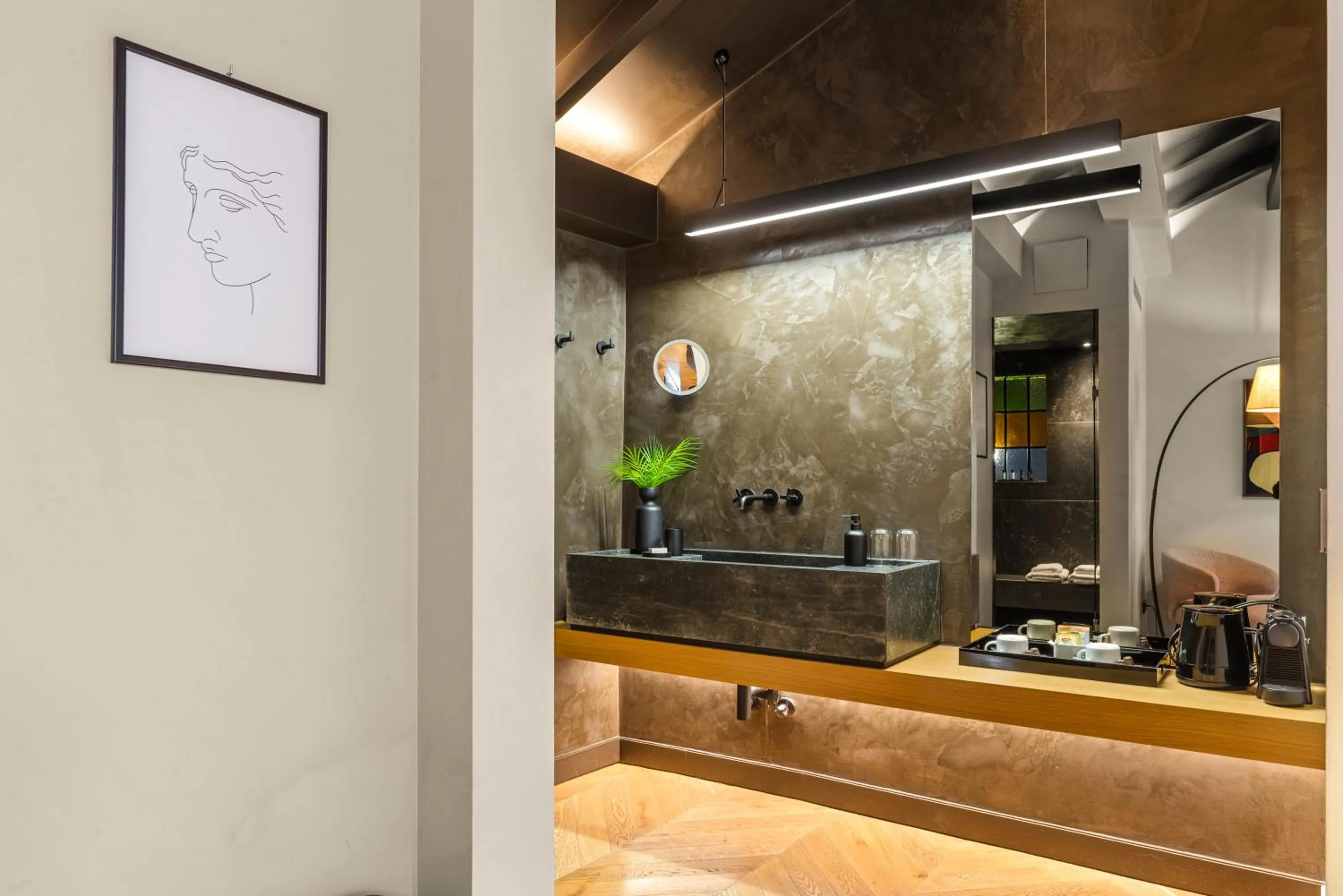 Bathroom in Athens Dom Hotel