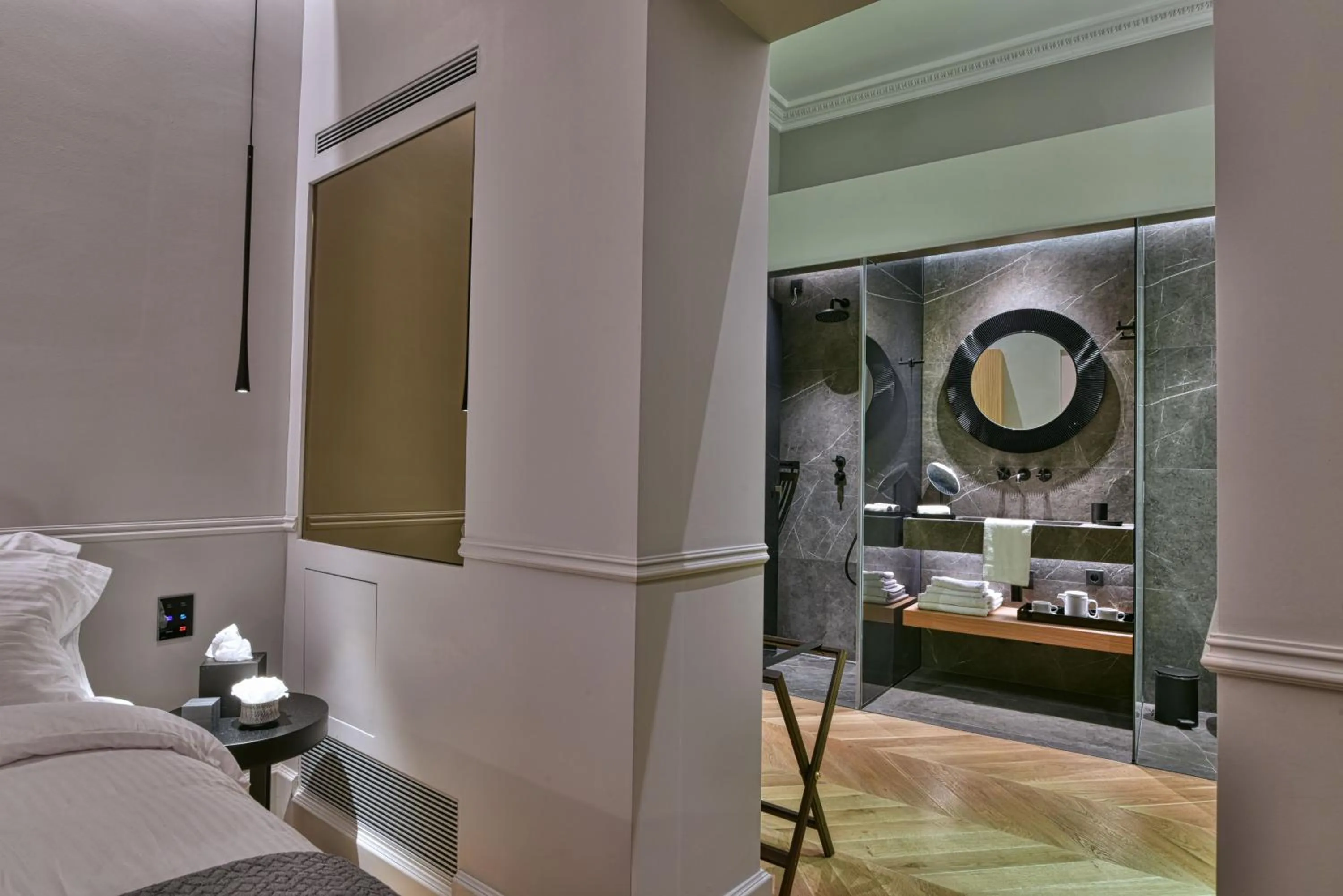 Bedroom, Bed in Athens Dom Hotel