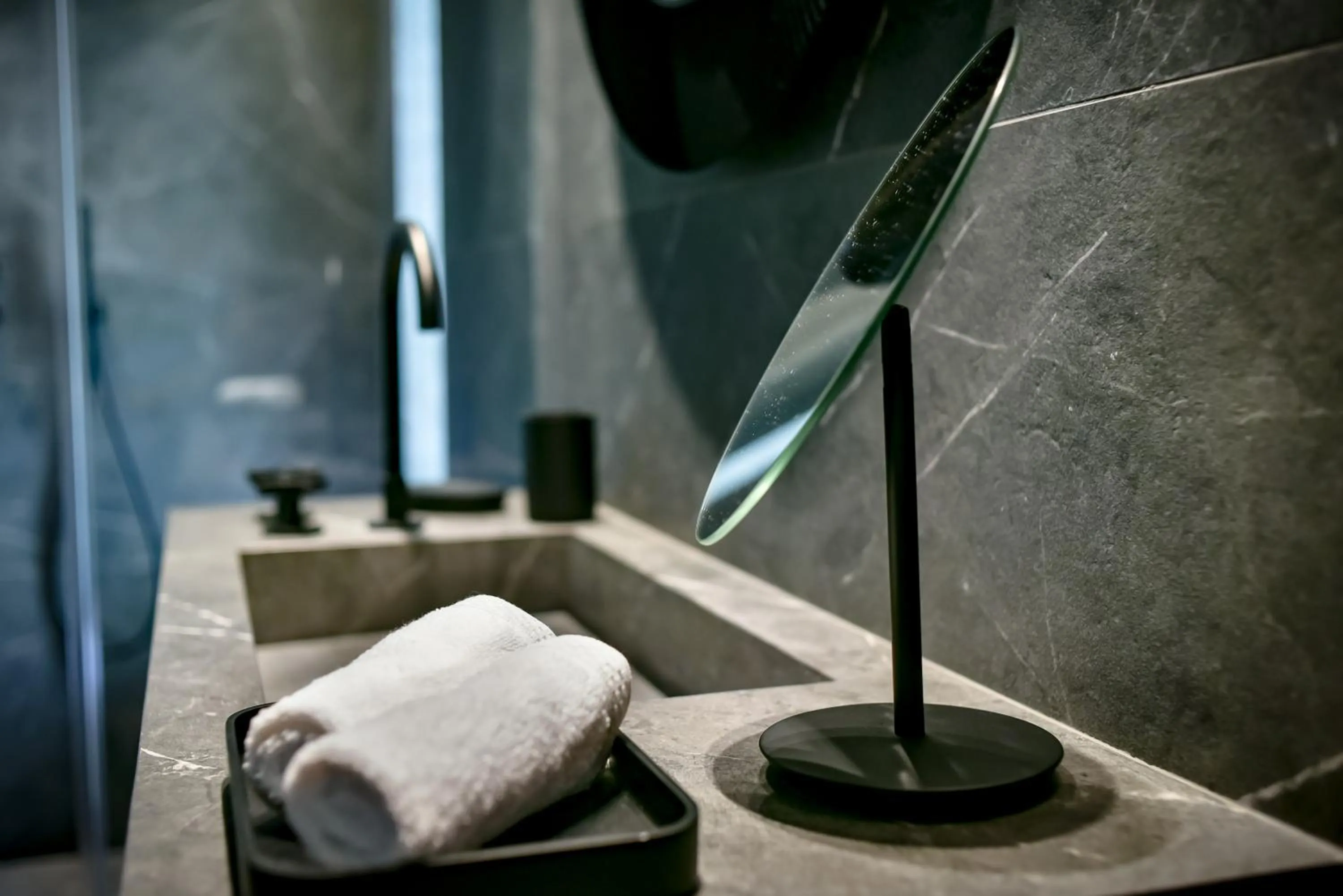 Bathroom in Athens Dom Hotel