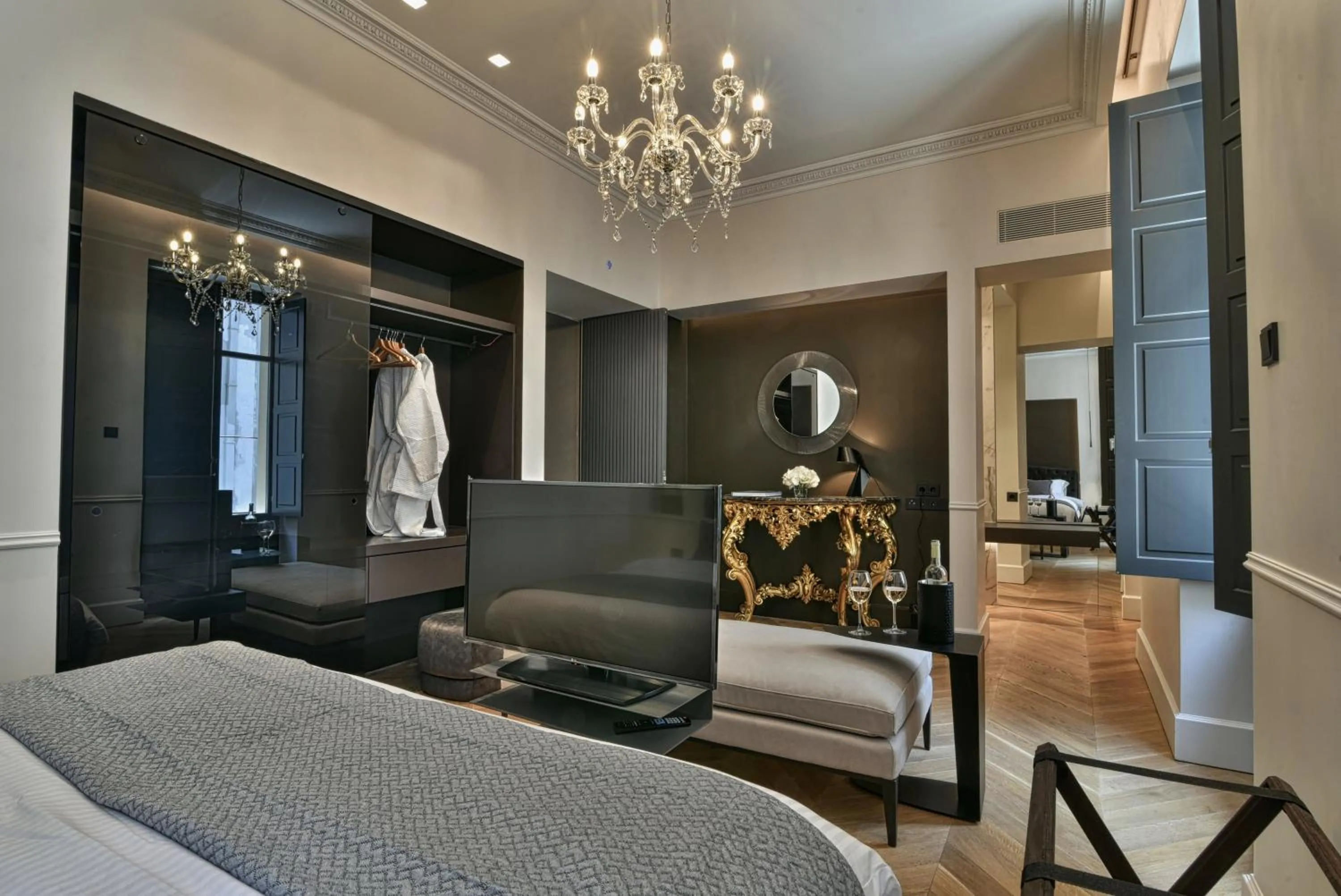 Living room in Athens Dom Hotel