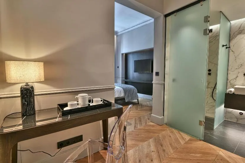 Bathroom in Athens Dom Hotel