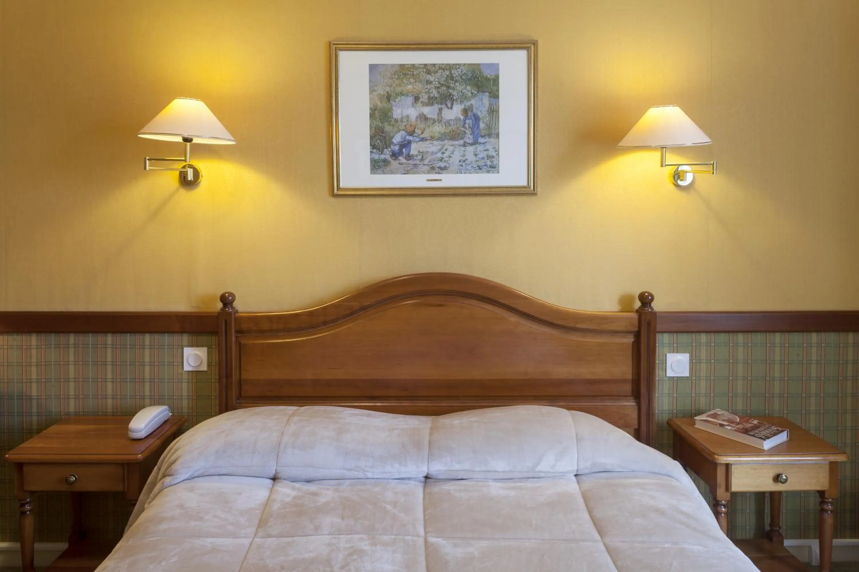 Decorative detail in Au Relais du Porhoet