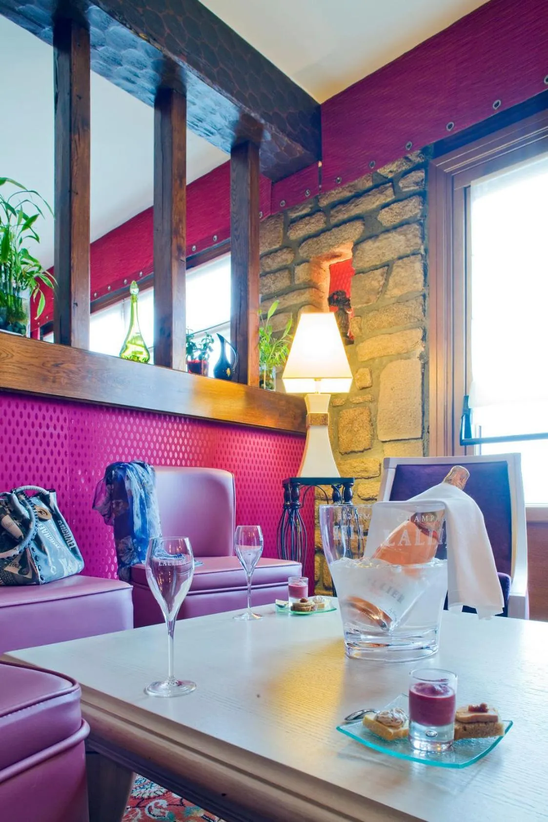 Lounge or bar in Au Relais du Porhoet