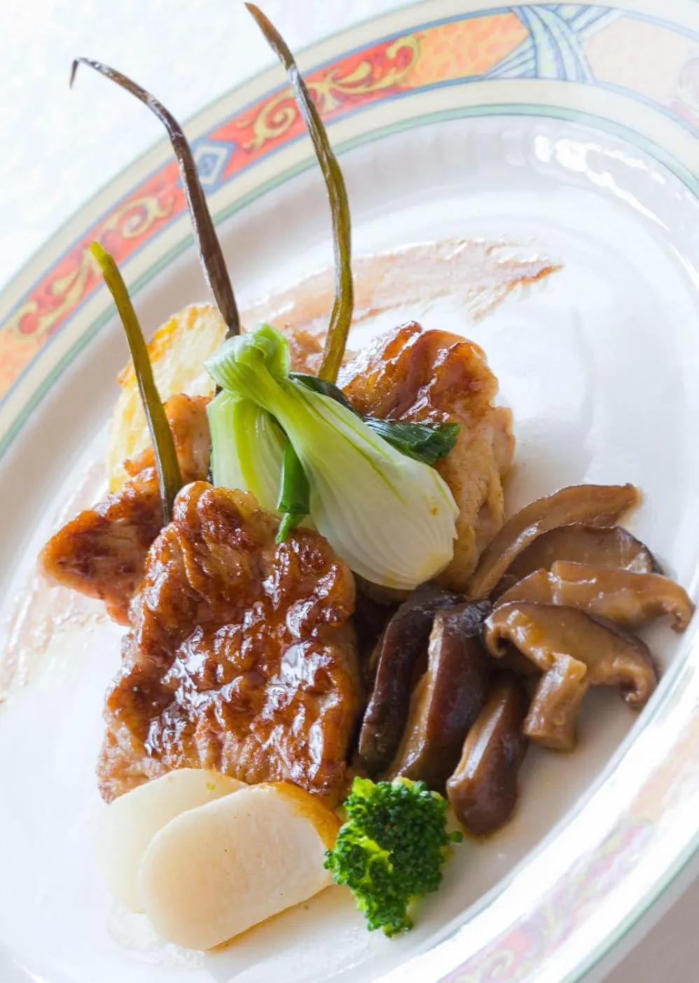 Food close-up in Au Relais du Porhoet