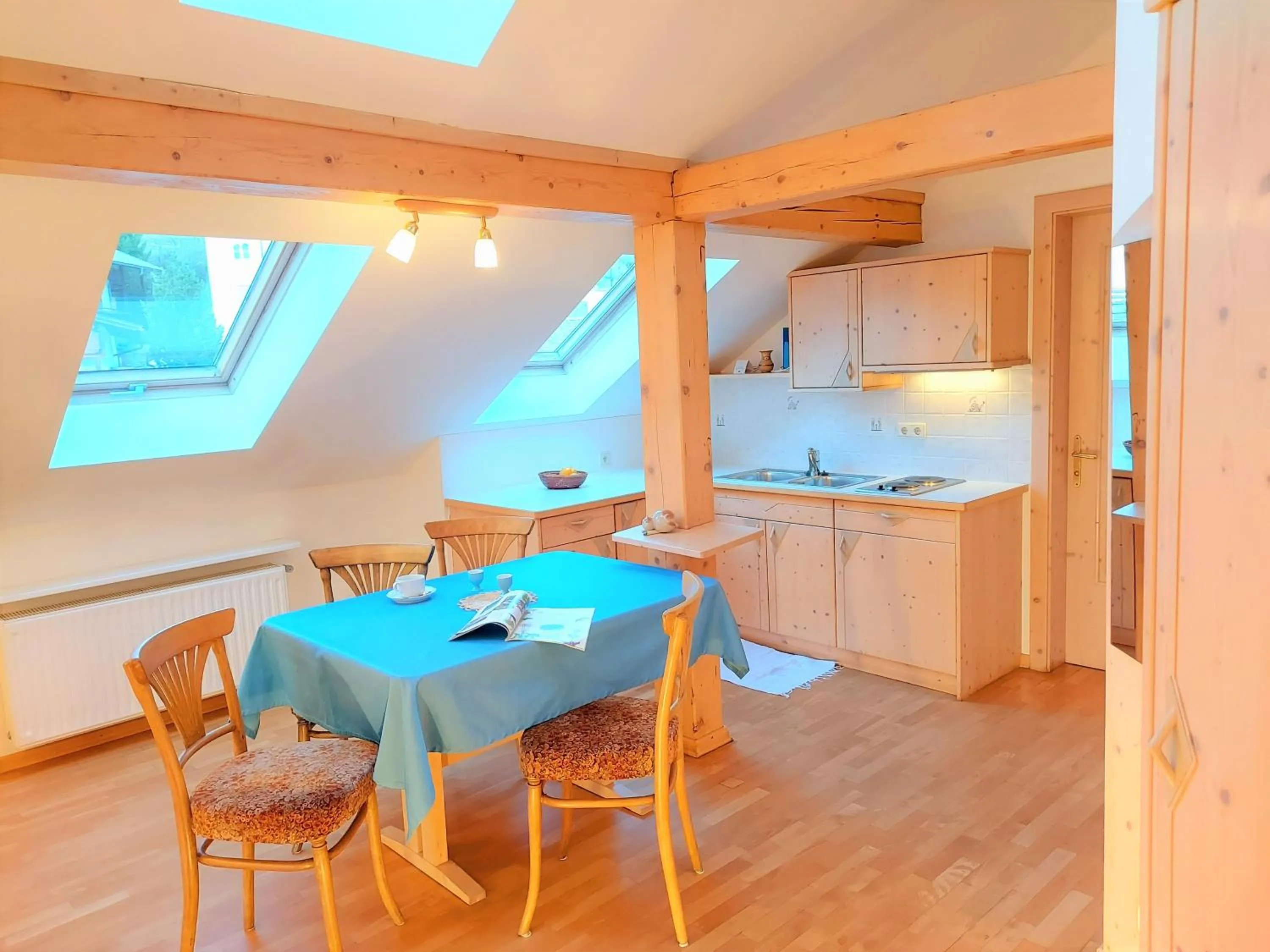 Kitchen or kitchenette in Residence Zum Theater