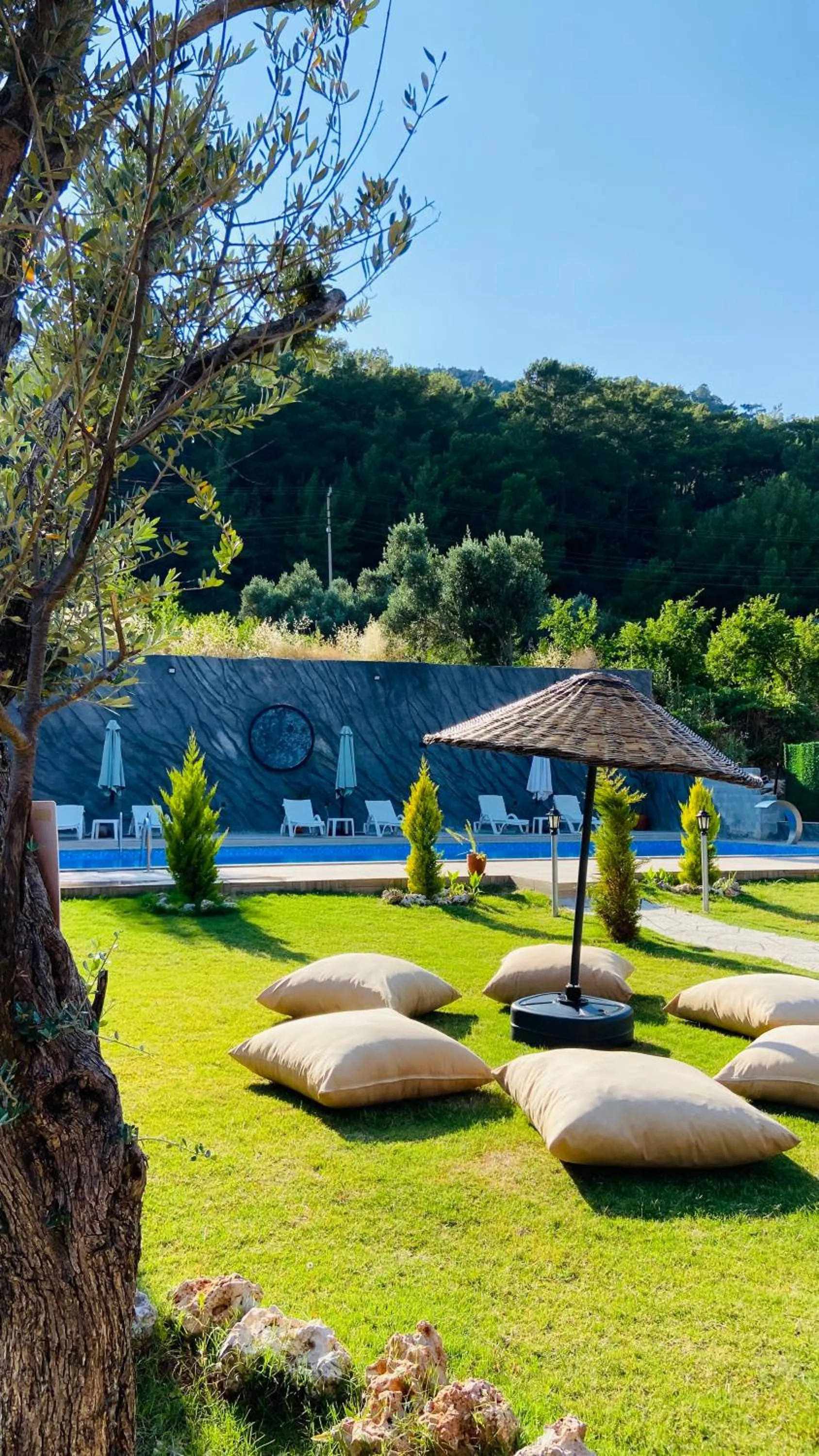 Swimming pool in Karaöz Sapphire Bungalows