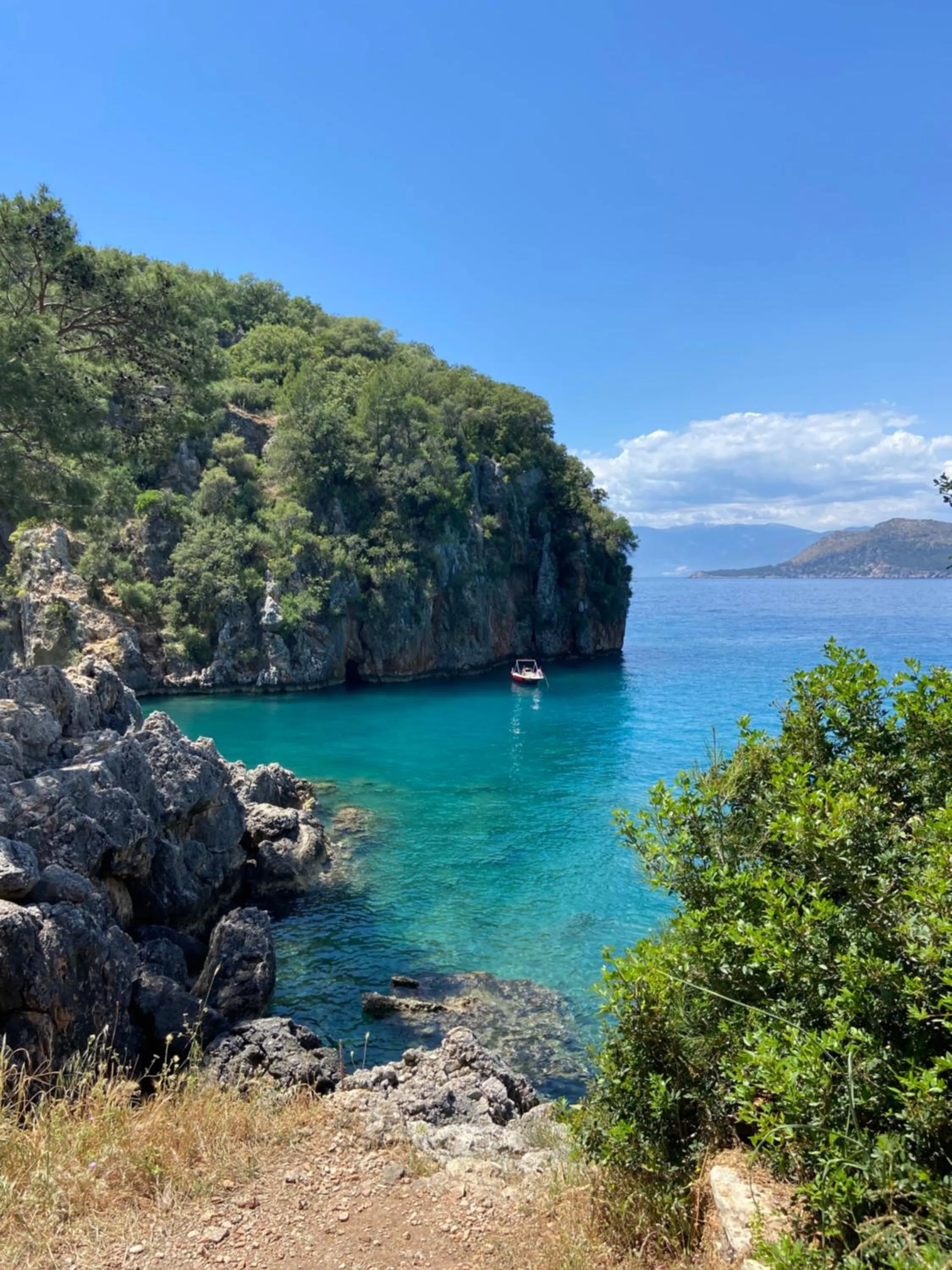 Sea view in Karaöz Sapphire Bungalows