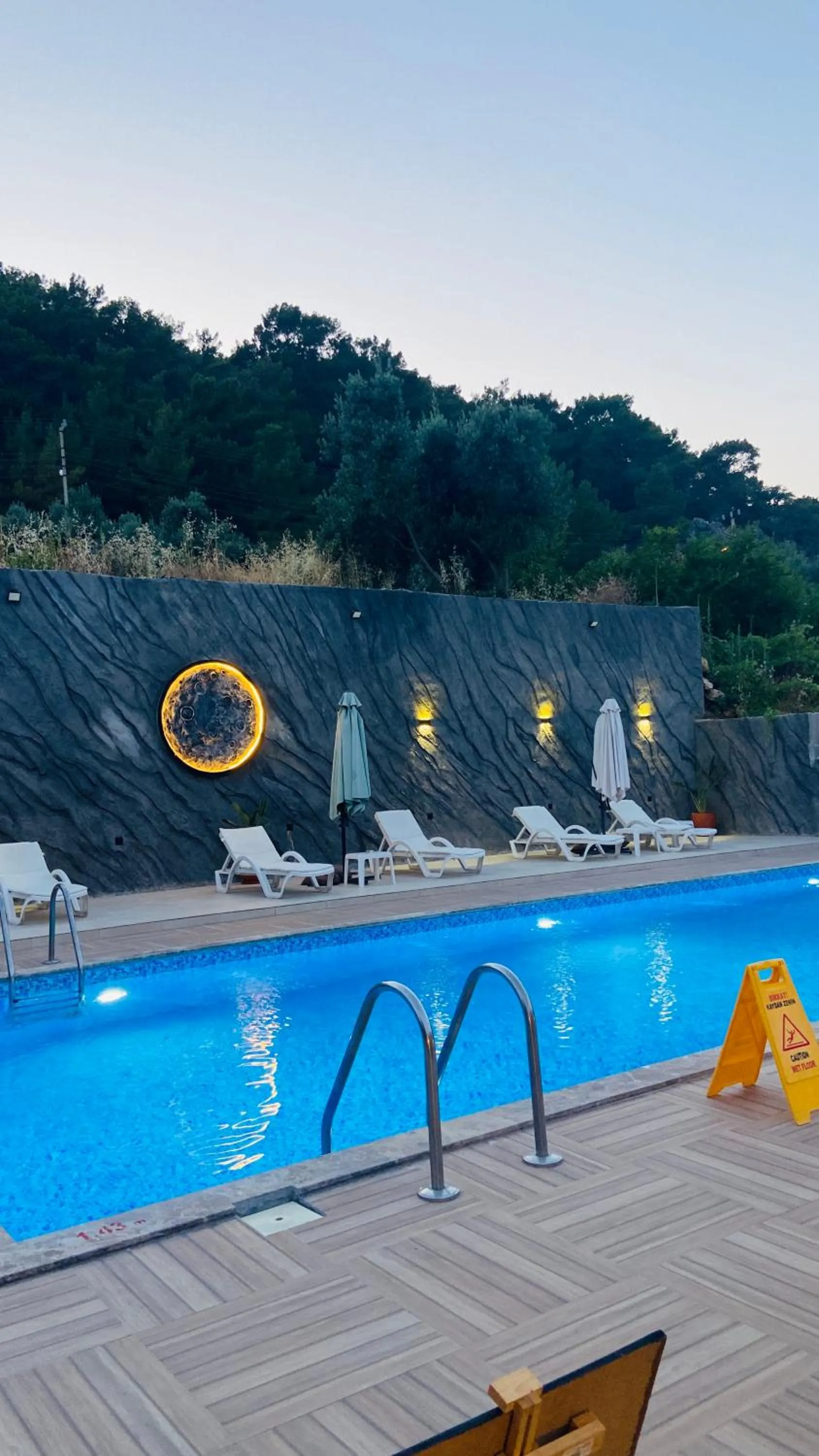 Swimming pool in Karaöz Sapphire Bungalows