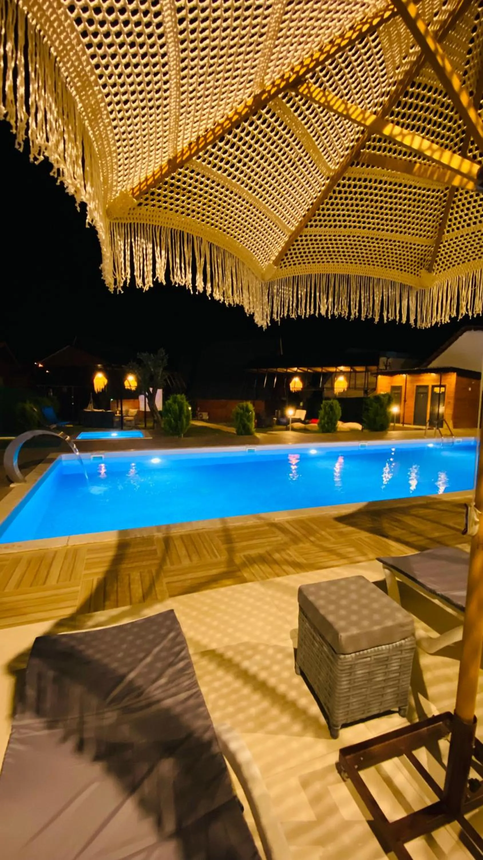 Swimming pool in Karaöz Sapphire Bungalows