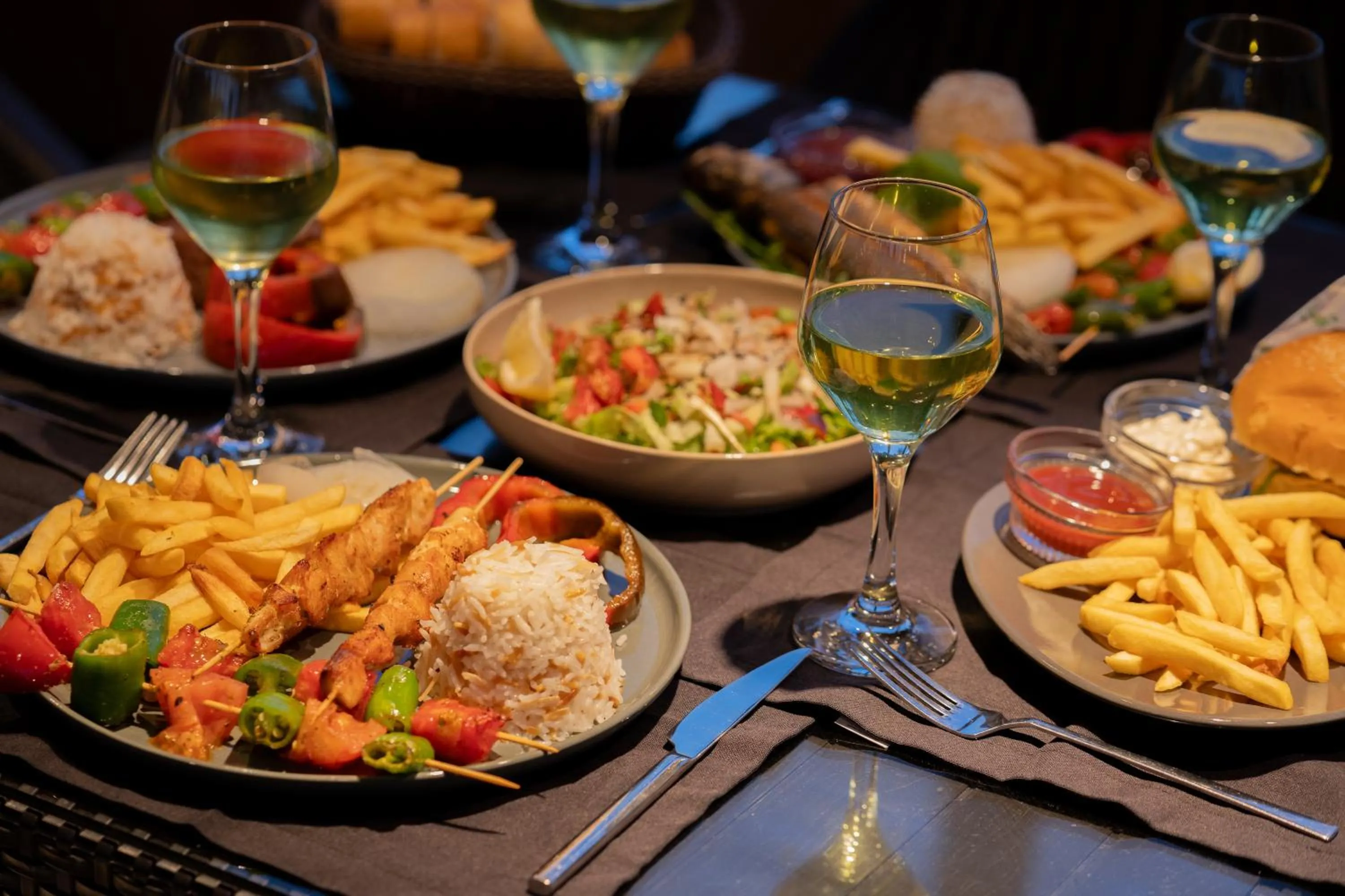 Dinner in Karaöz Sapphire Bungalows