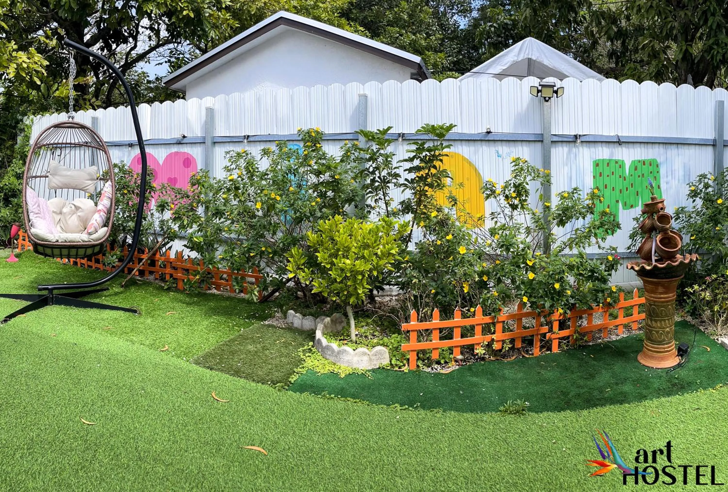 Patio in Art Graffiti