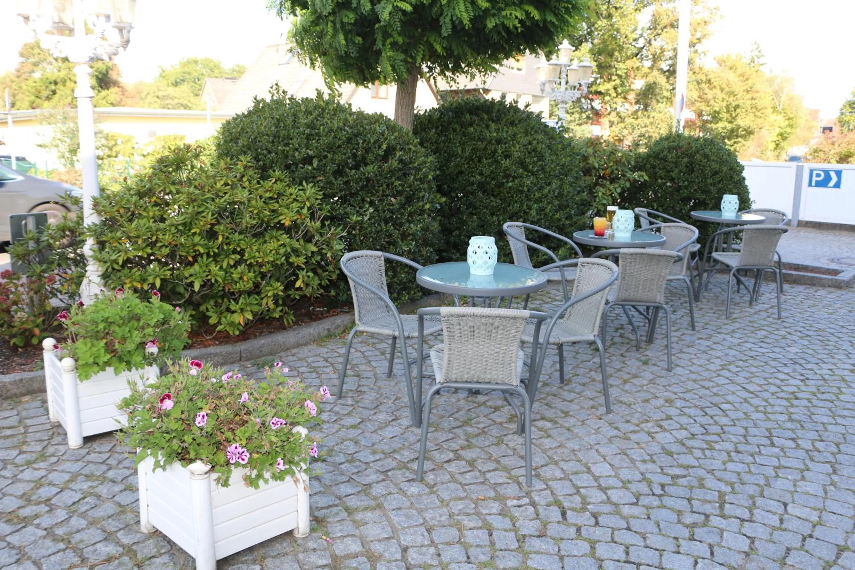 Patio in Hotel Friesenhof