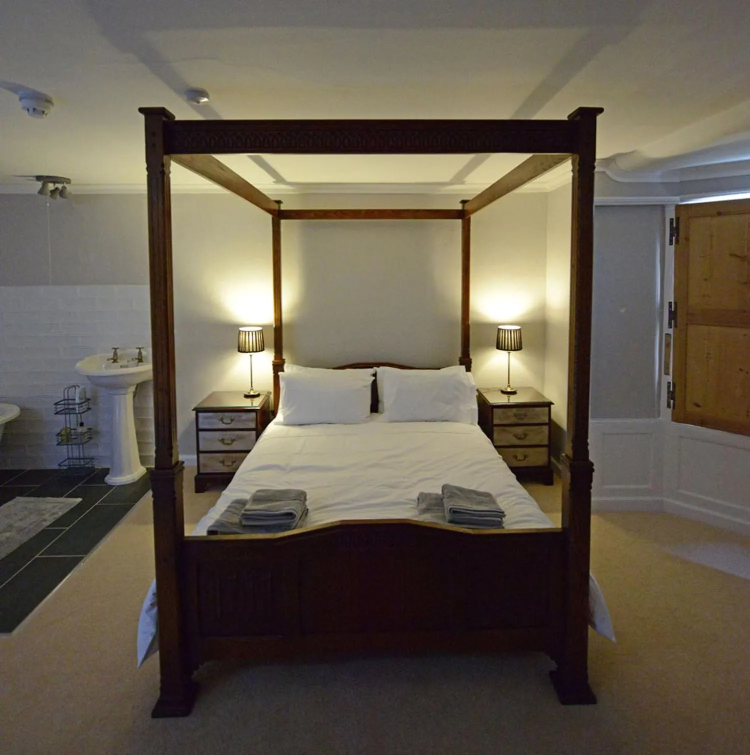 Bed in Rounceval House