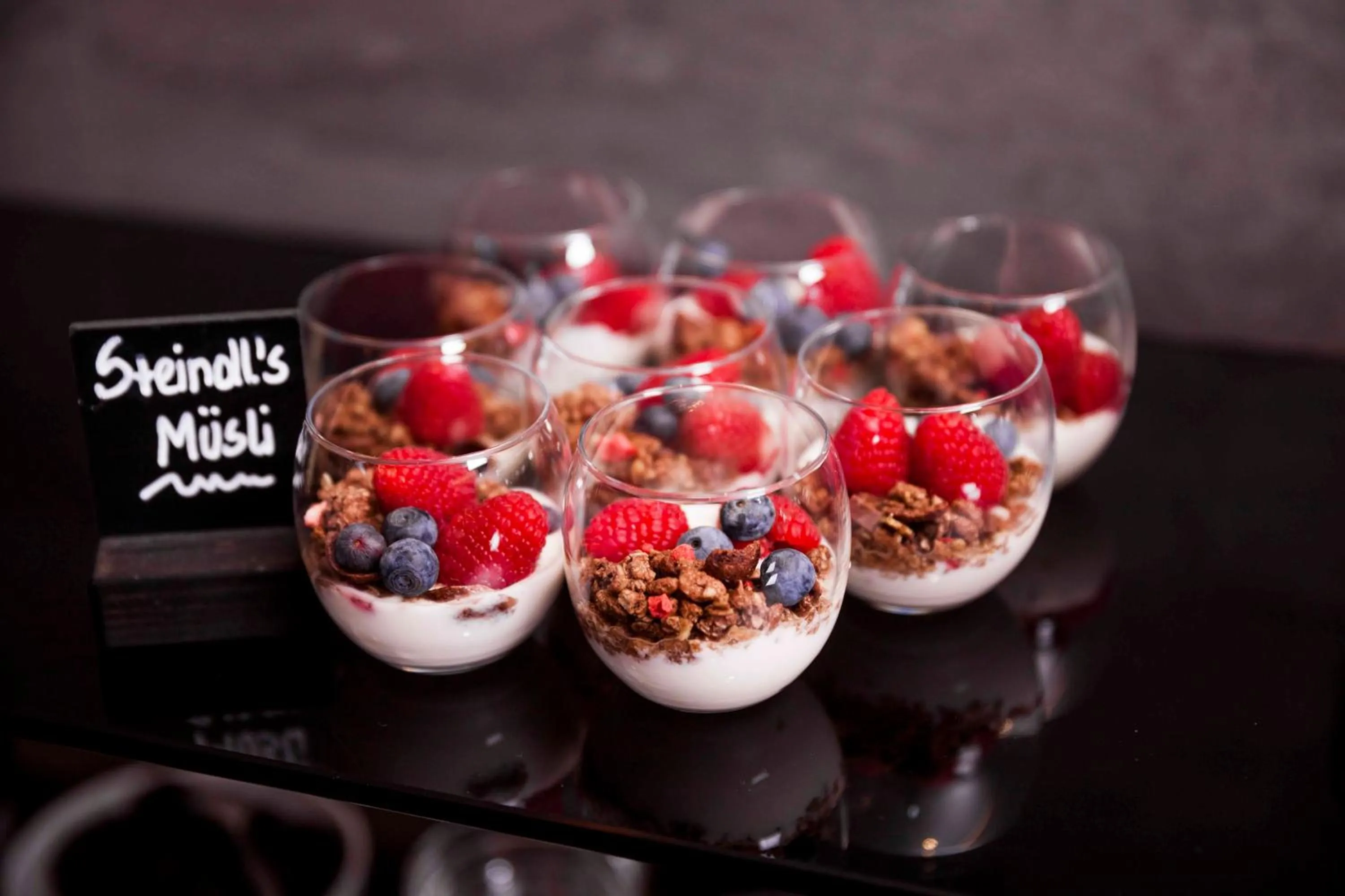 Food and drinks in Steindl's Boutique Hotel