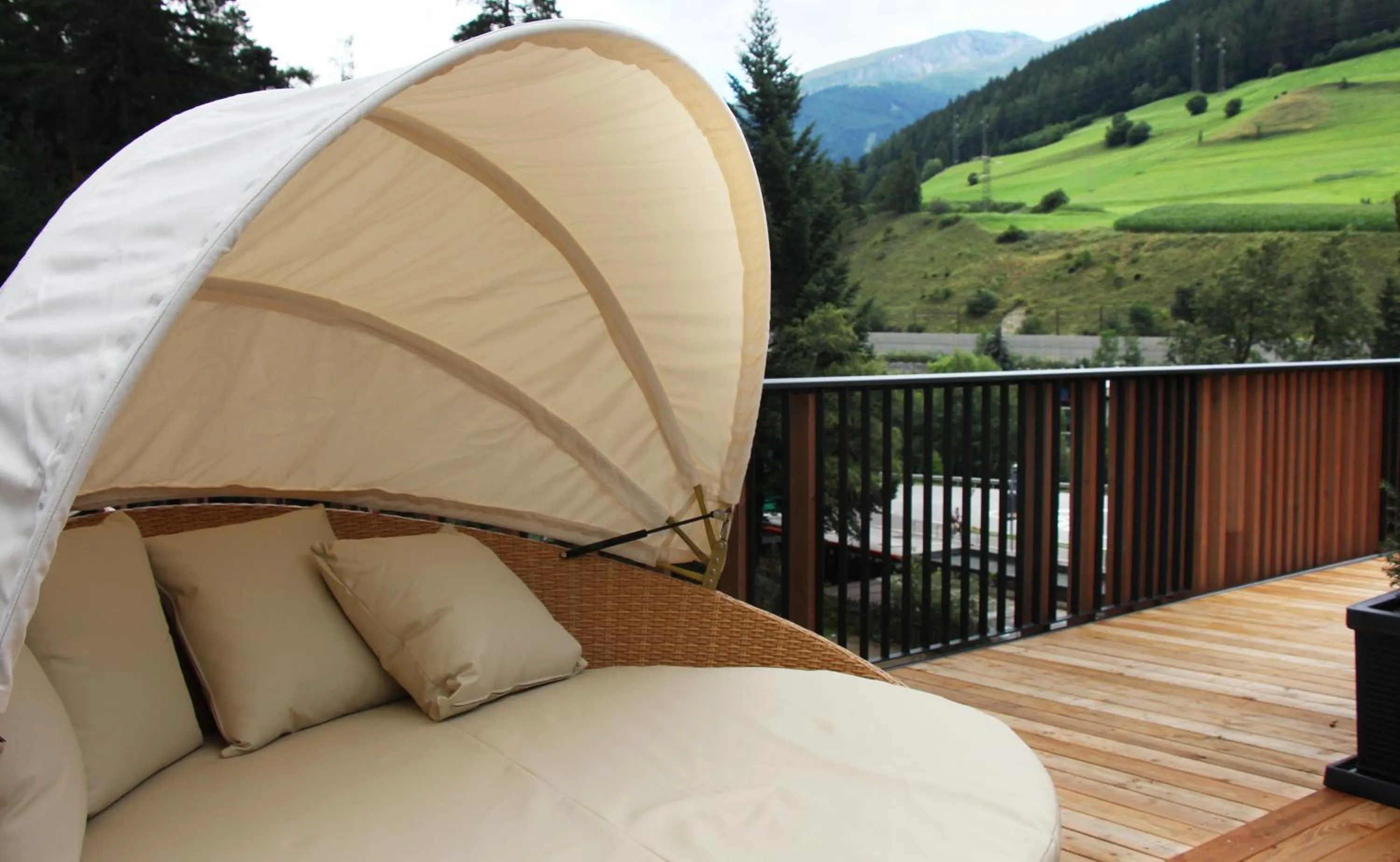 Balcony/Terrace in Steindl's Boutique Hotel