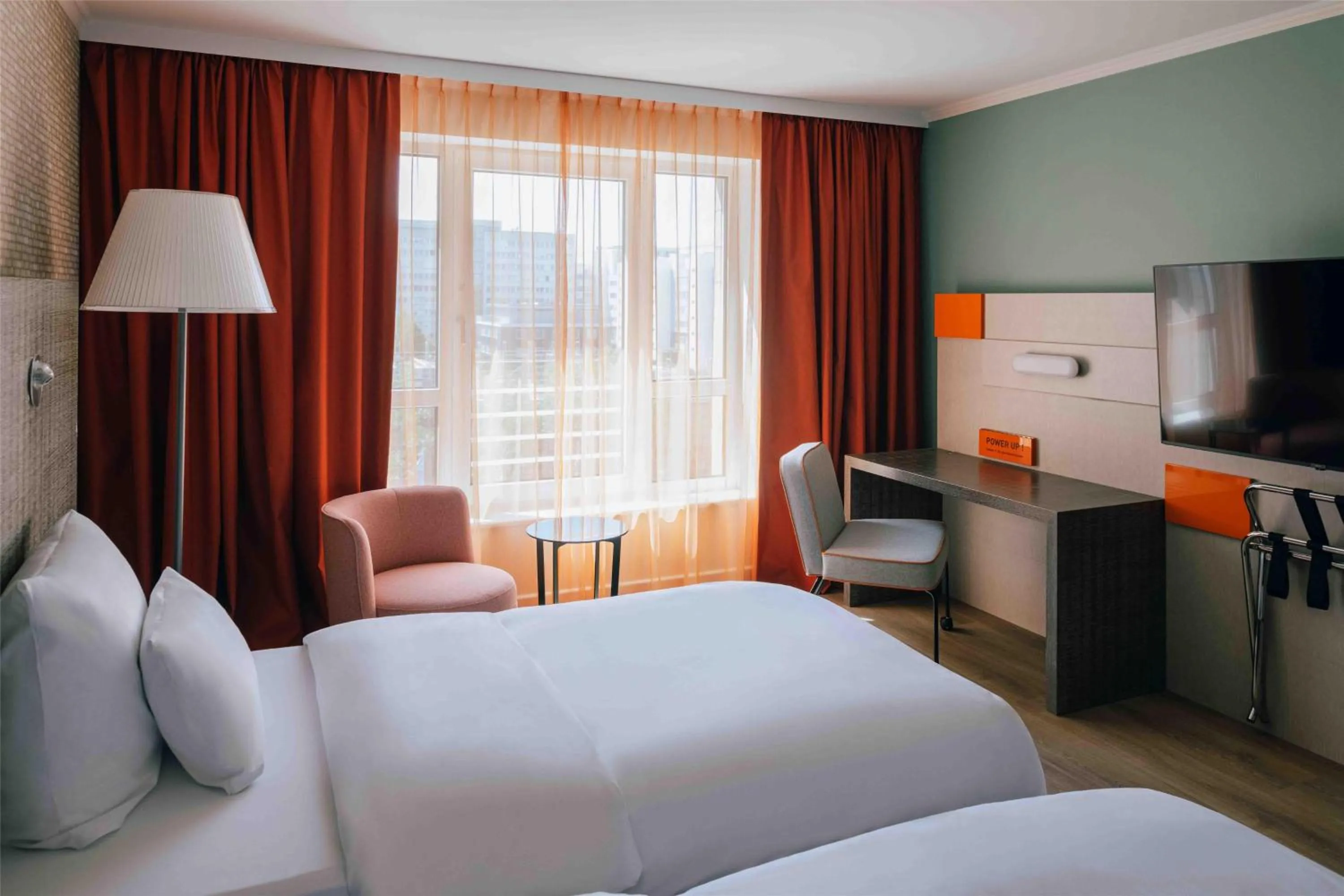 Bedroom, Bed in Pentahotel Leipzig