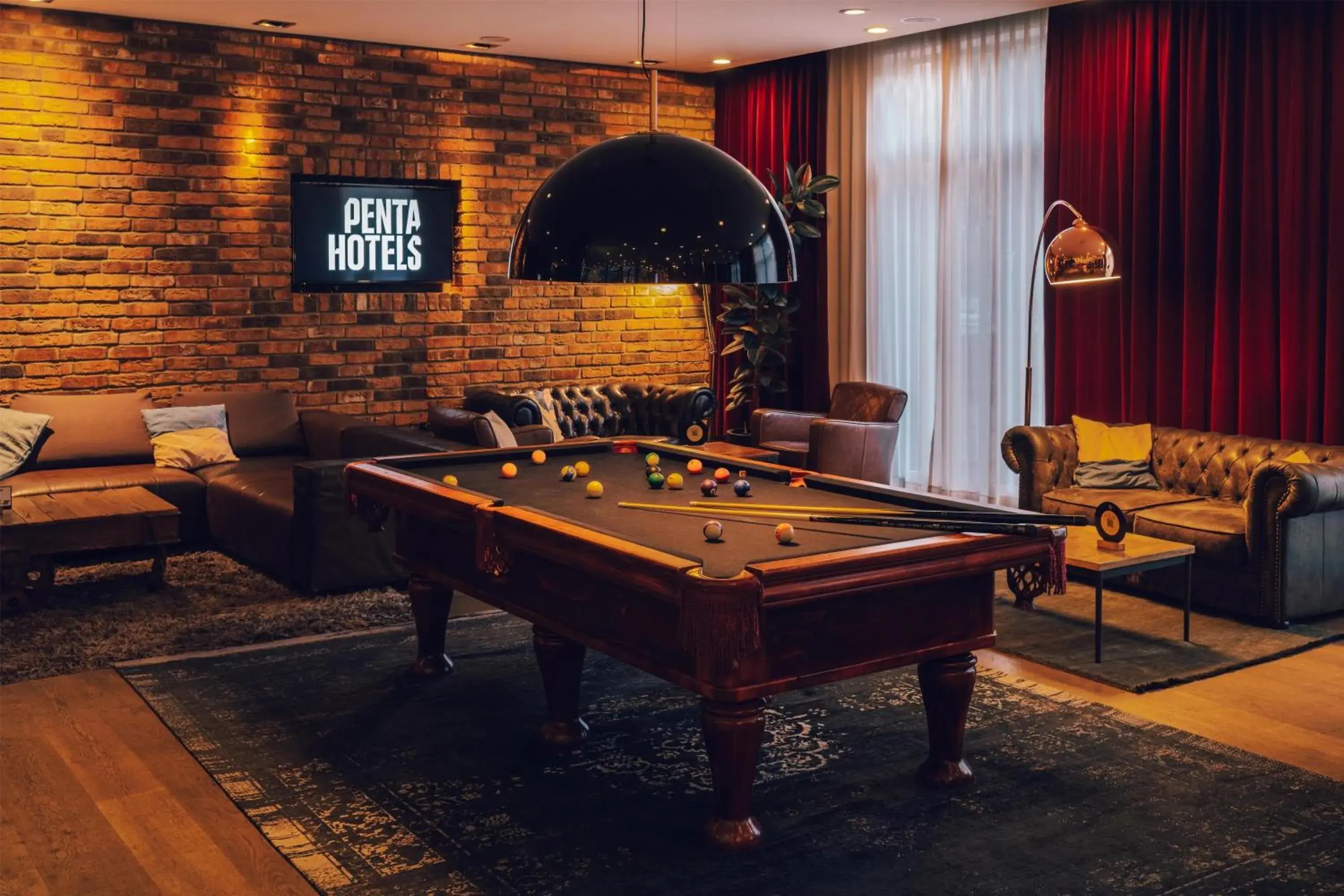 Lounge or bar in Pentahotel Leipzig Lounge or bar in Pentahotel Leipzig