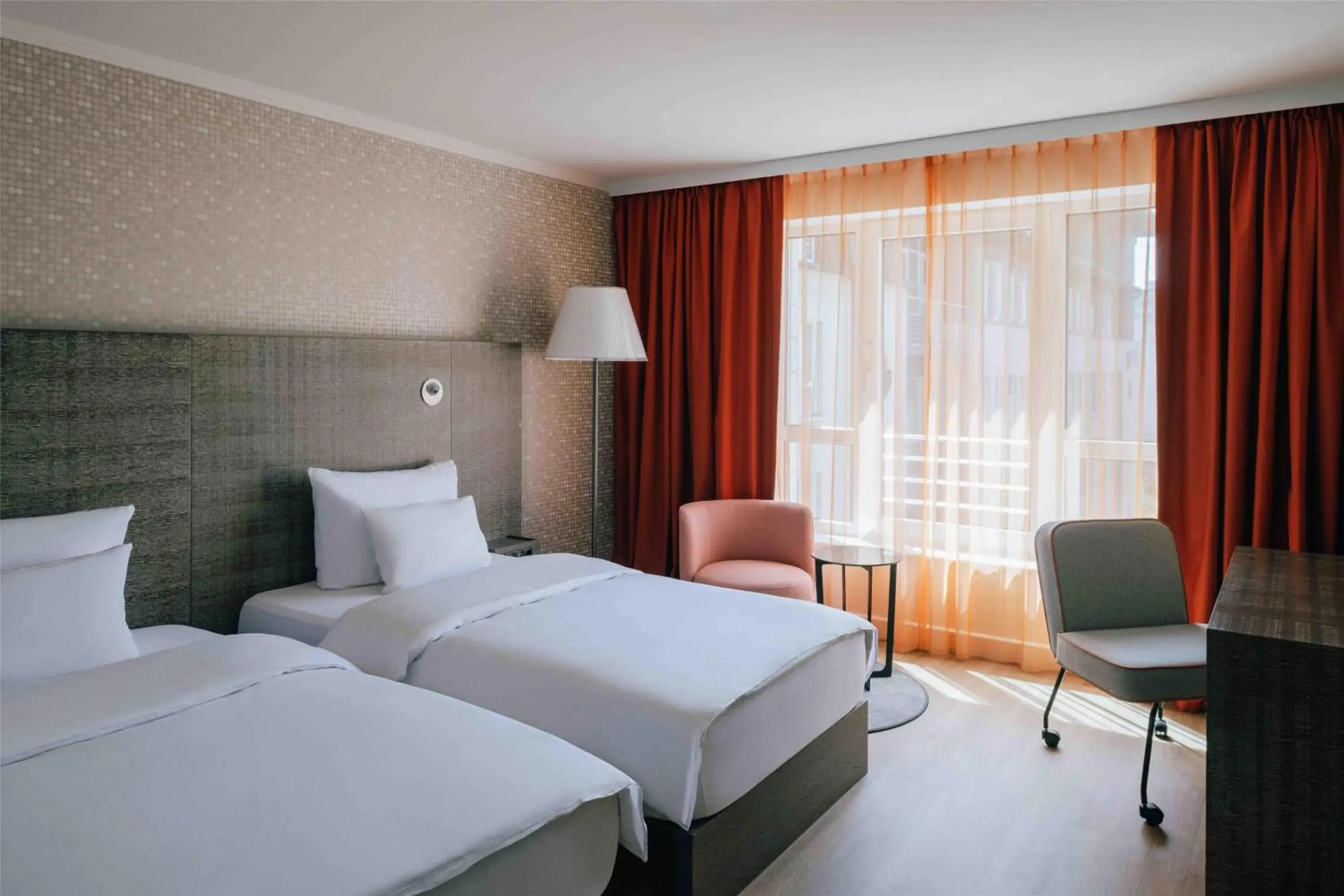 Bedroom, Bed in Pentahotel Leipzig Bedroom, Bed in Pentahotel Leipzig