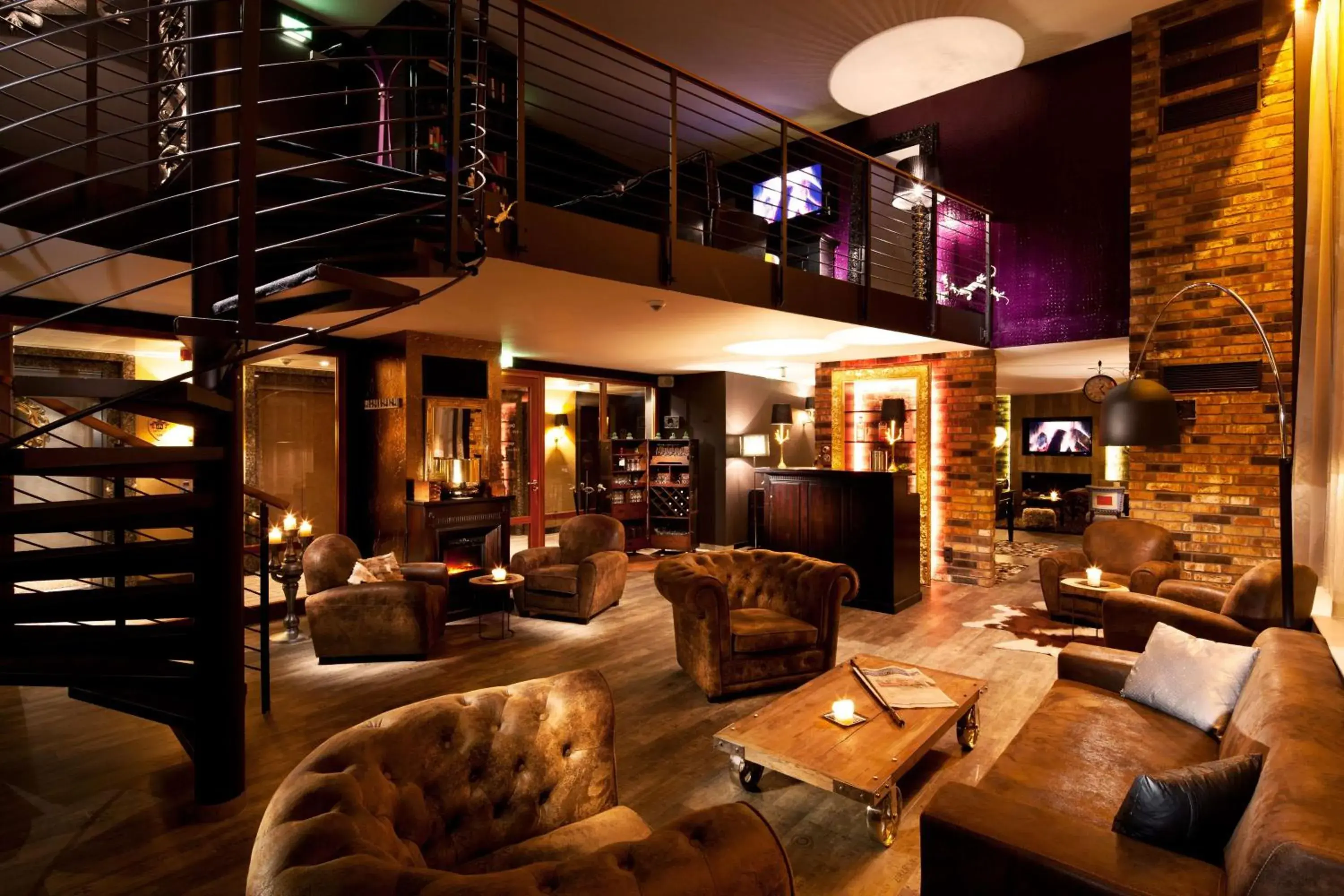 Lounge or bar in Pentahotel Leipzig Lounge or bar in Pentahotel Leipzig