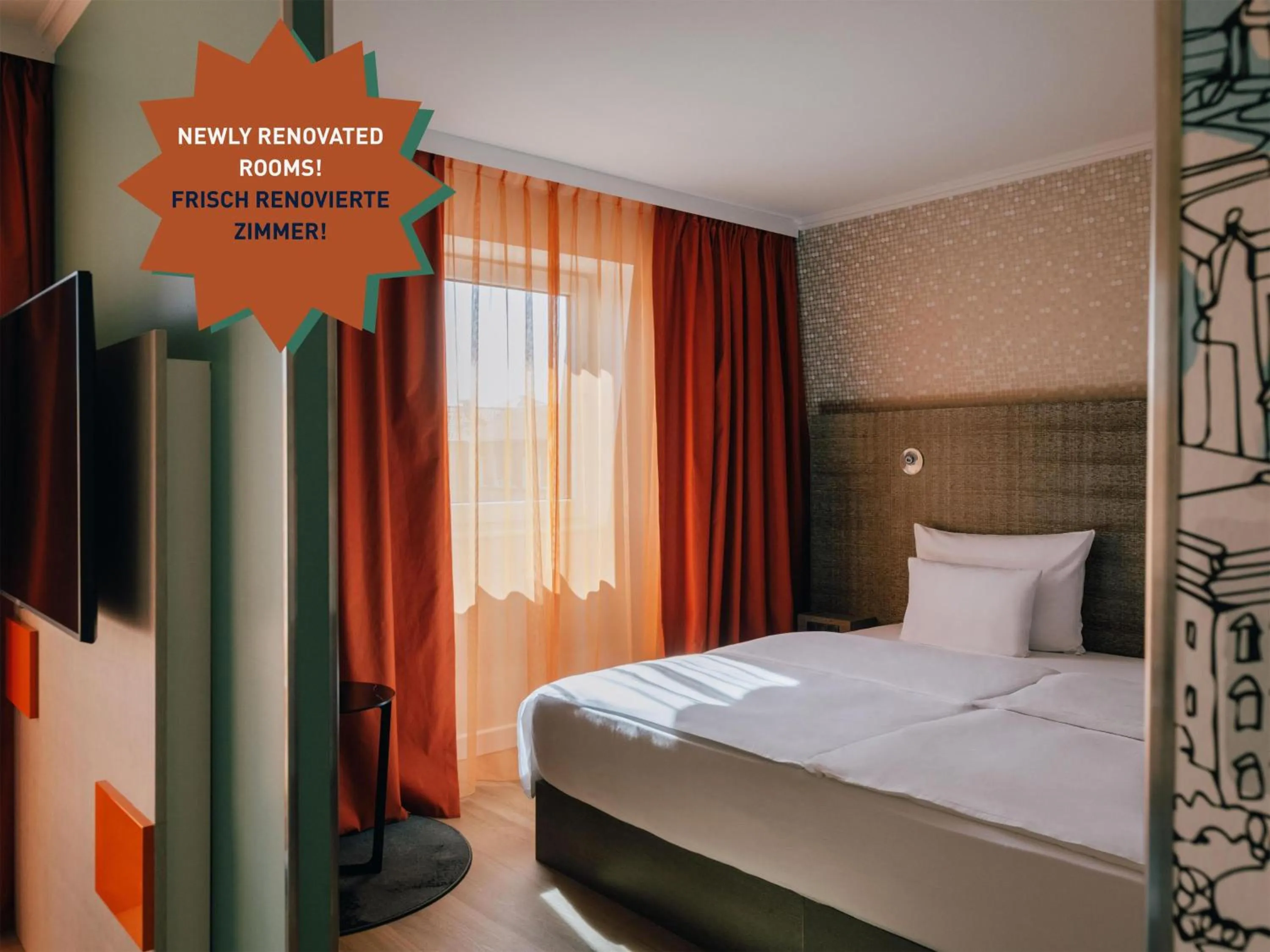 Bedroom, Bed in Pentahotel Leipzig